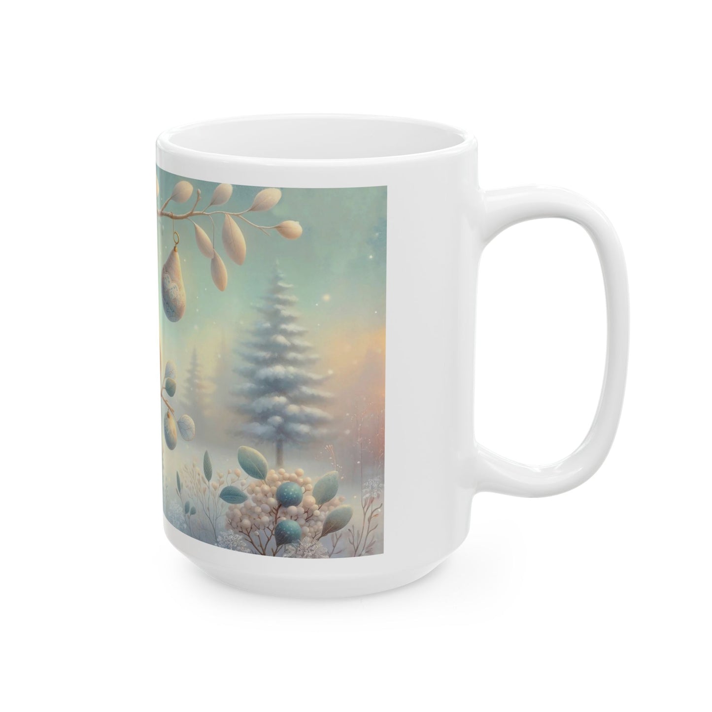 Cute Christmas Bird Coffee Mug