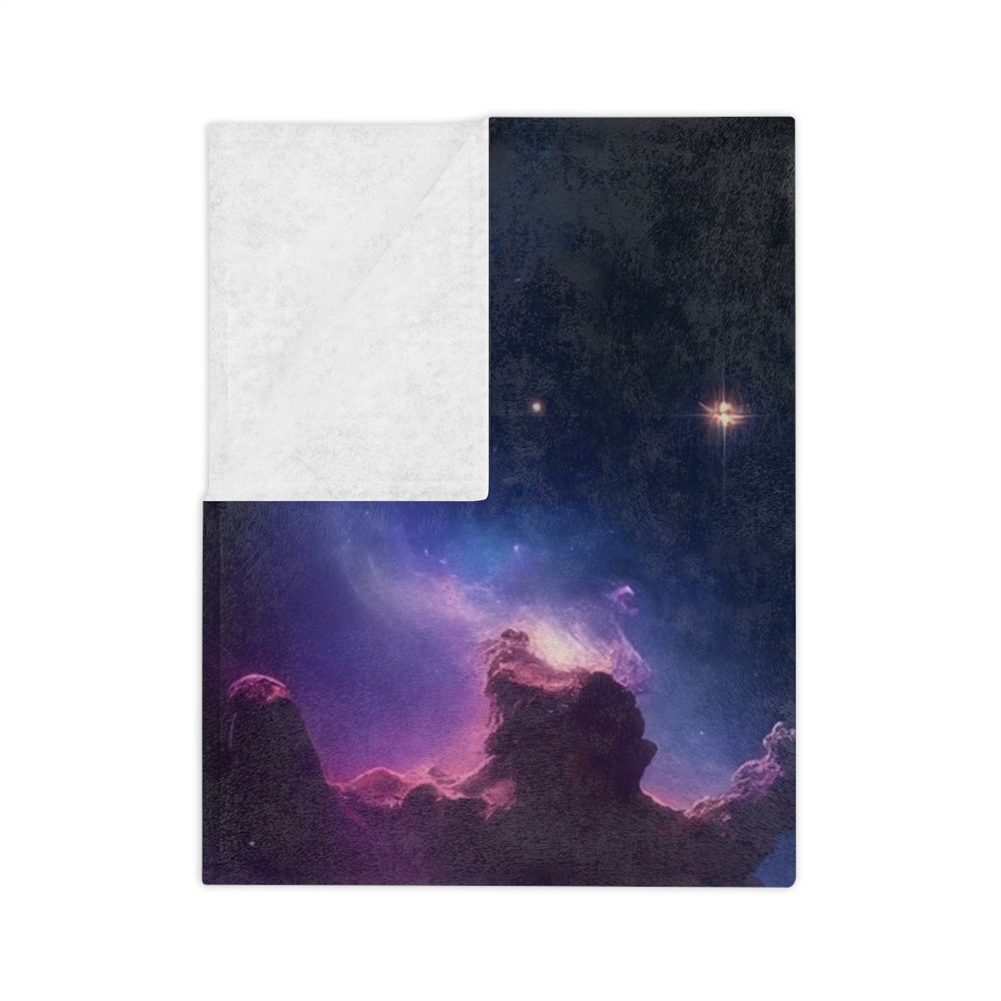 Nebula Dreamscape Velveteen Blanket