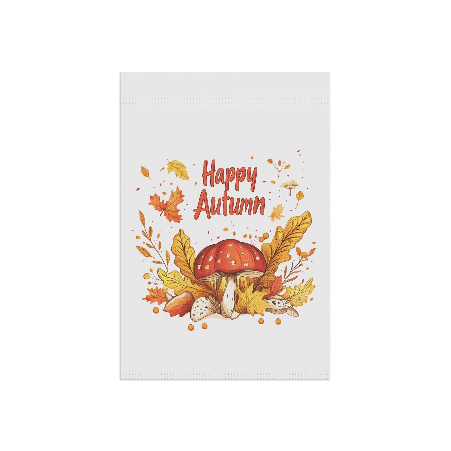 Cozy Autumn Garden Flag