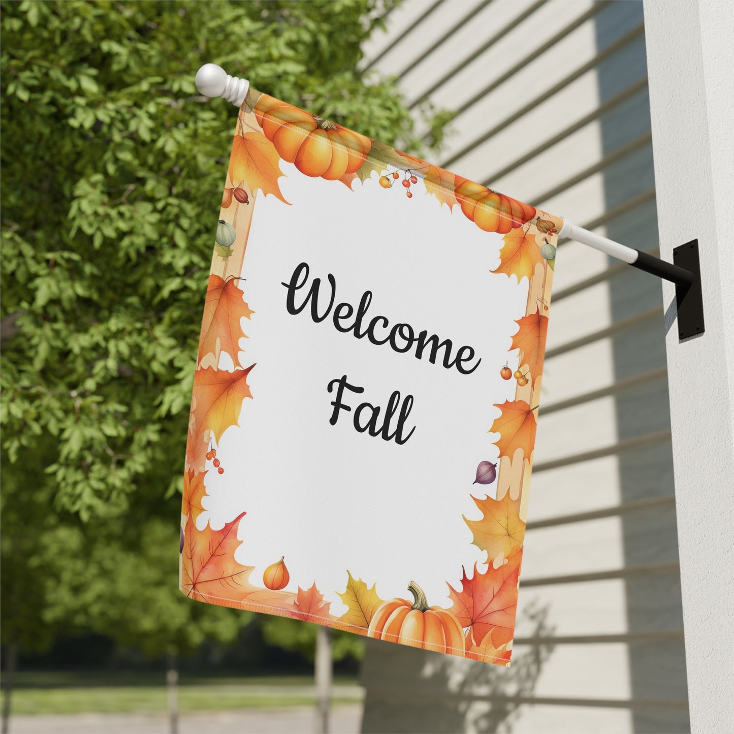 Welcome Fall Flag
