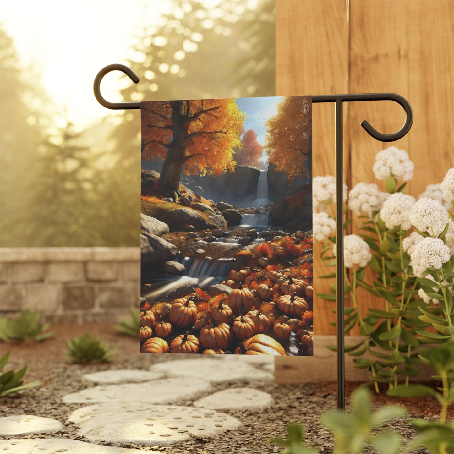Colorful Fall Garden Flag/House Banner