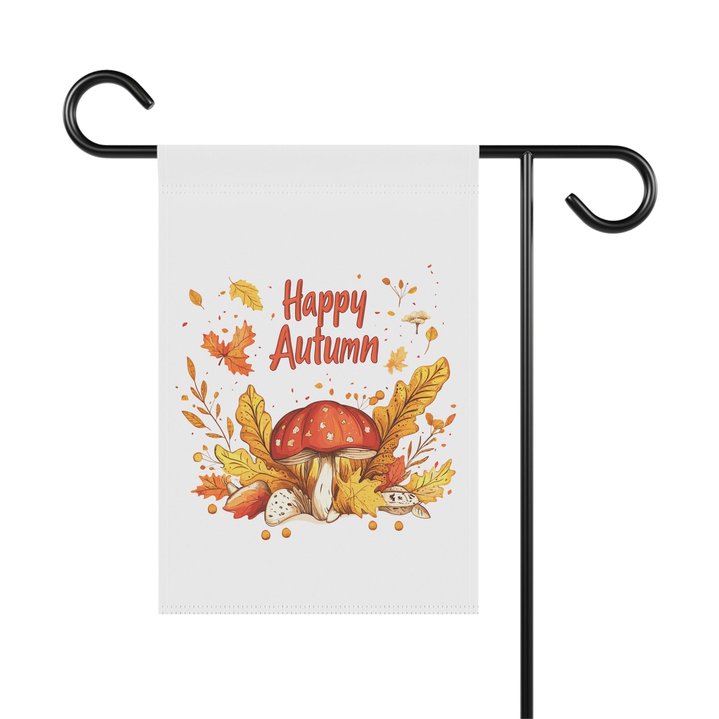 Cozy Autumn Garden Flag