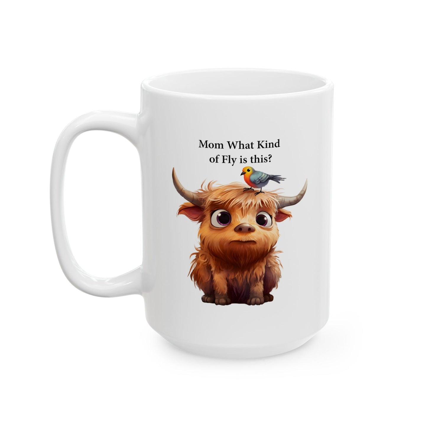 Funny Highland Cow Coffee Mug