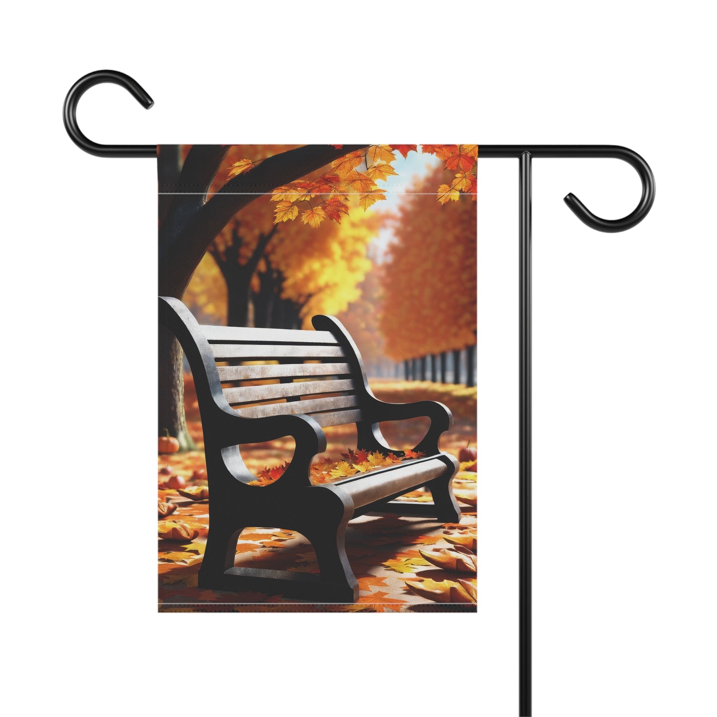 Autumn in the Park Garden Flag