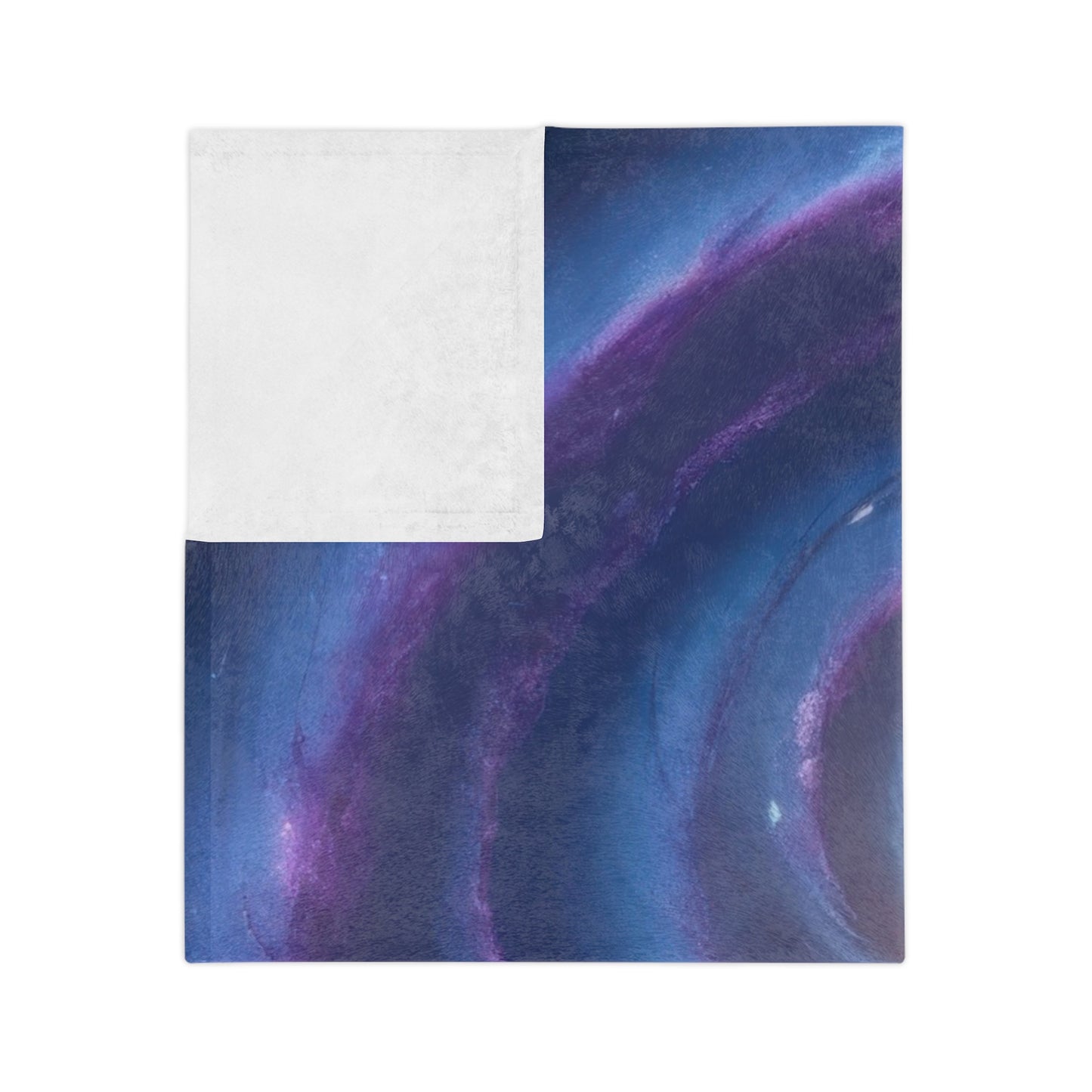 Galaxy Swirl Velveteen Blanket