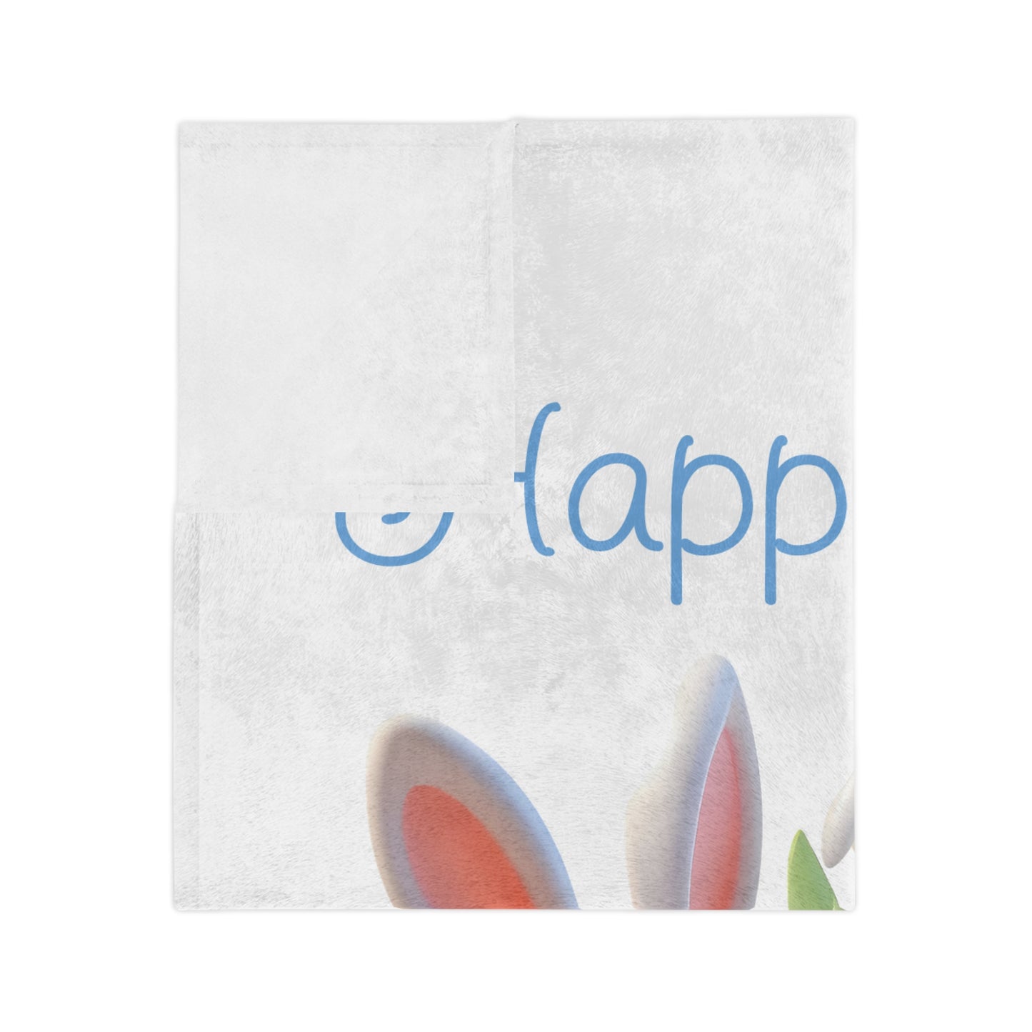 Precious Easter Bunnies Velveteen Blanket
