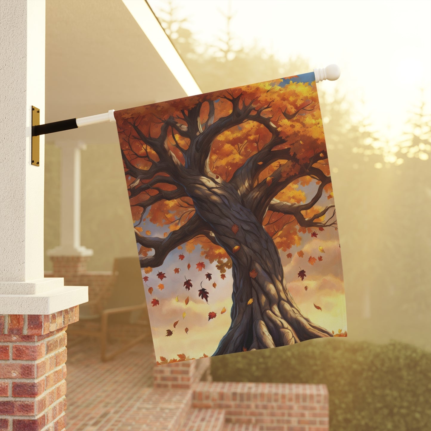 Autumn Tree Garden Flag