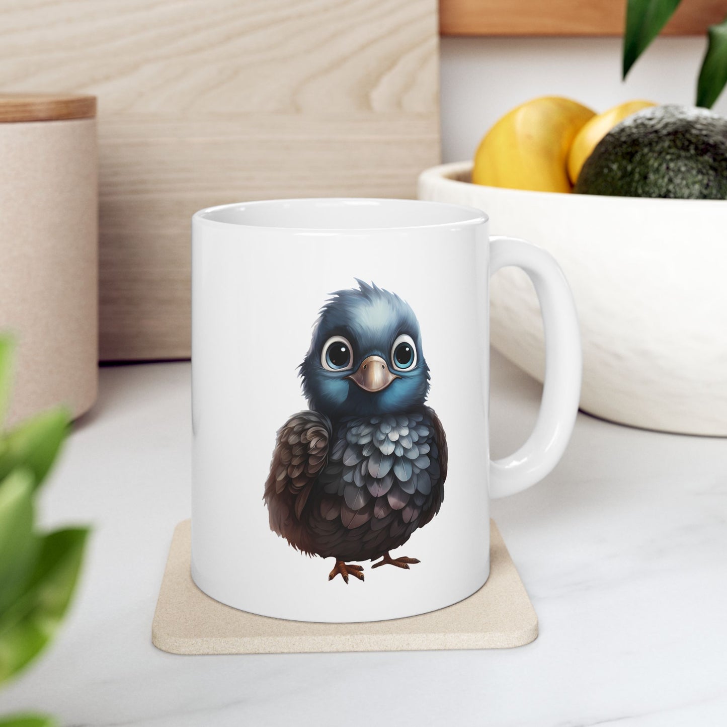 Cute Baby Pigeon Coffee Mug