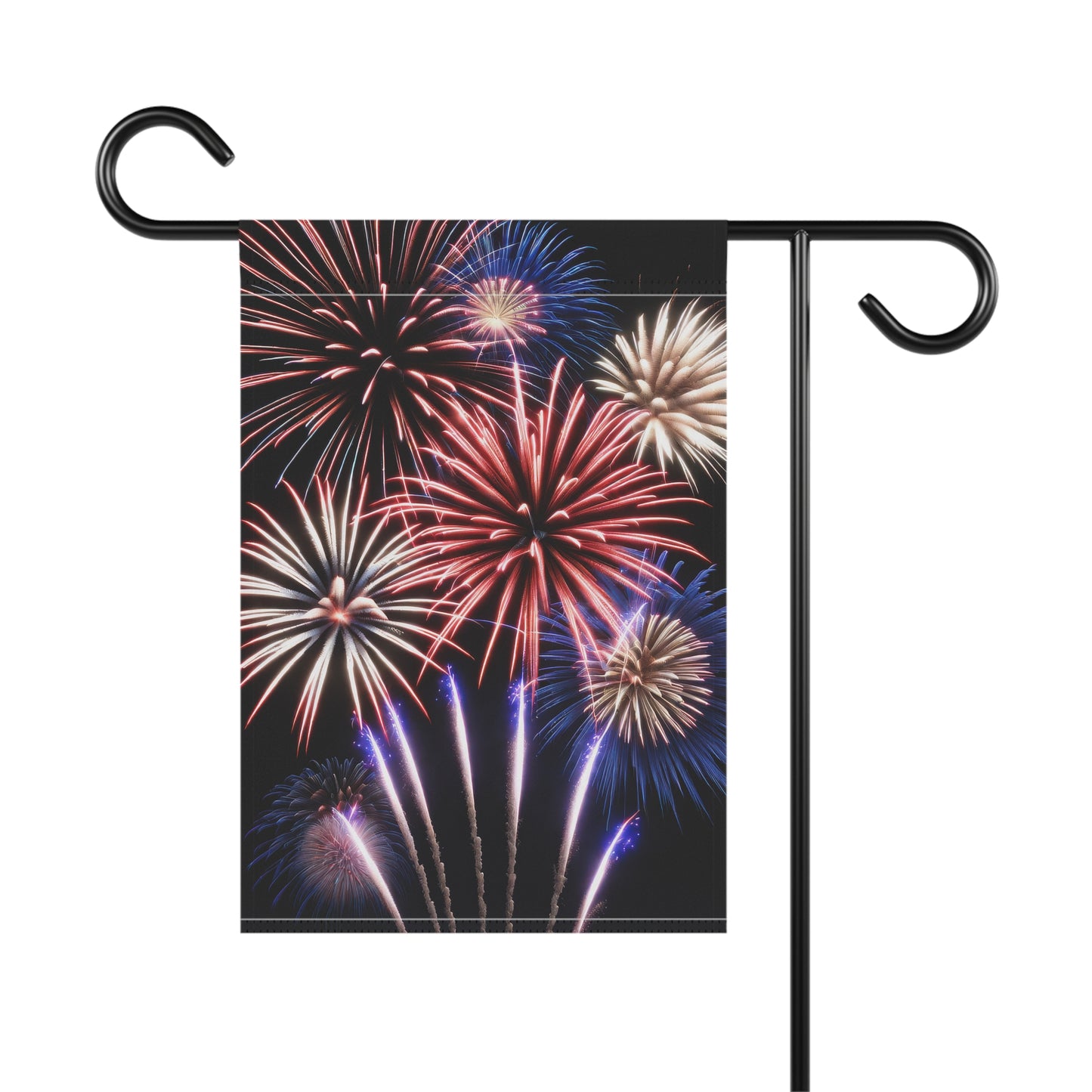 Beautiful Fireworks Garden Flag/House Banner
