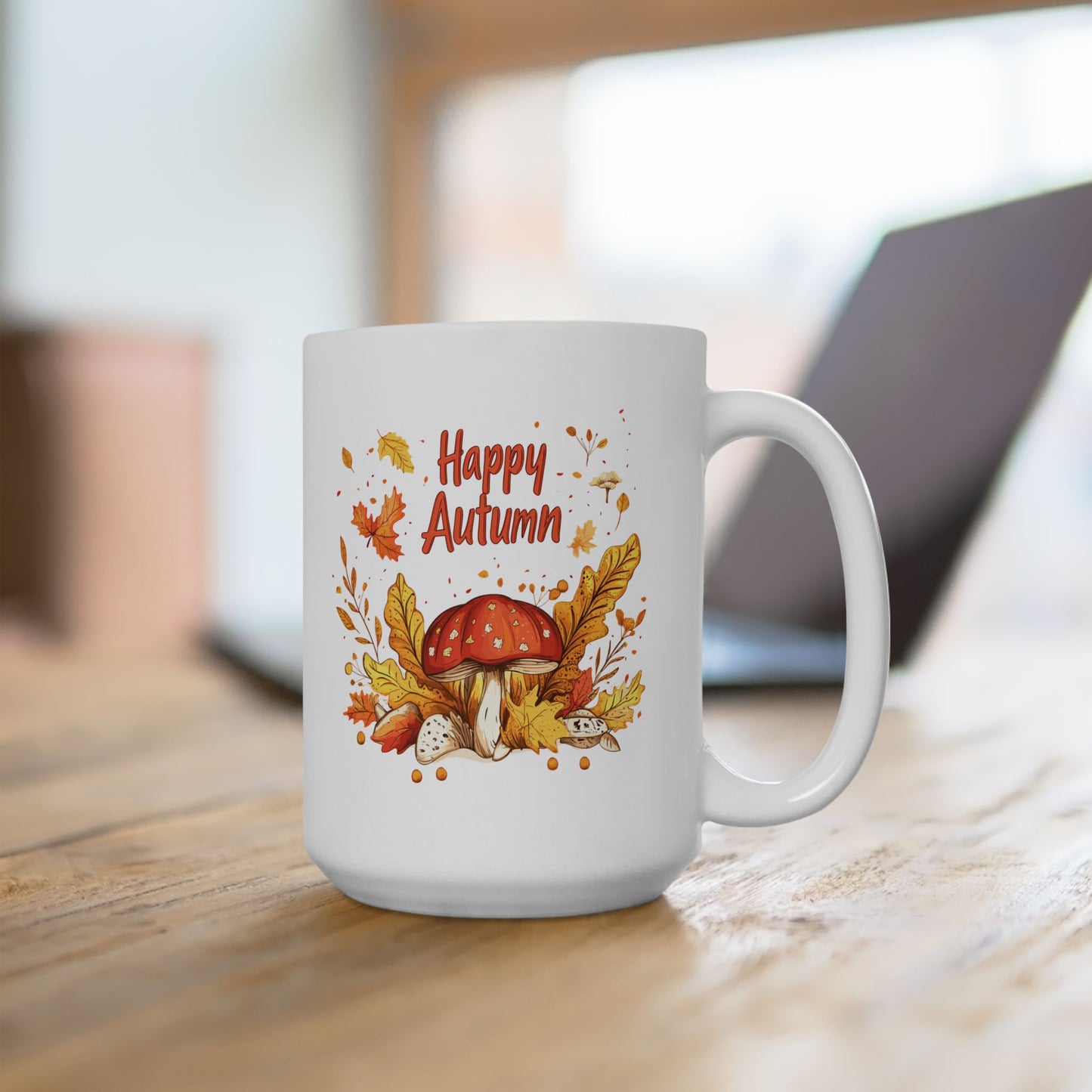 "Happy Autumn" Coffee Mug