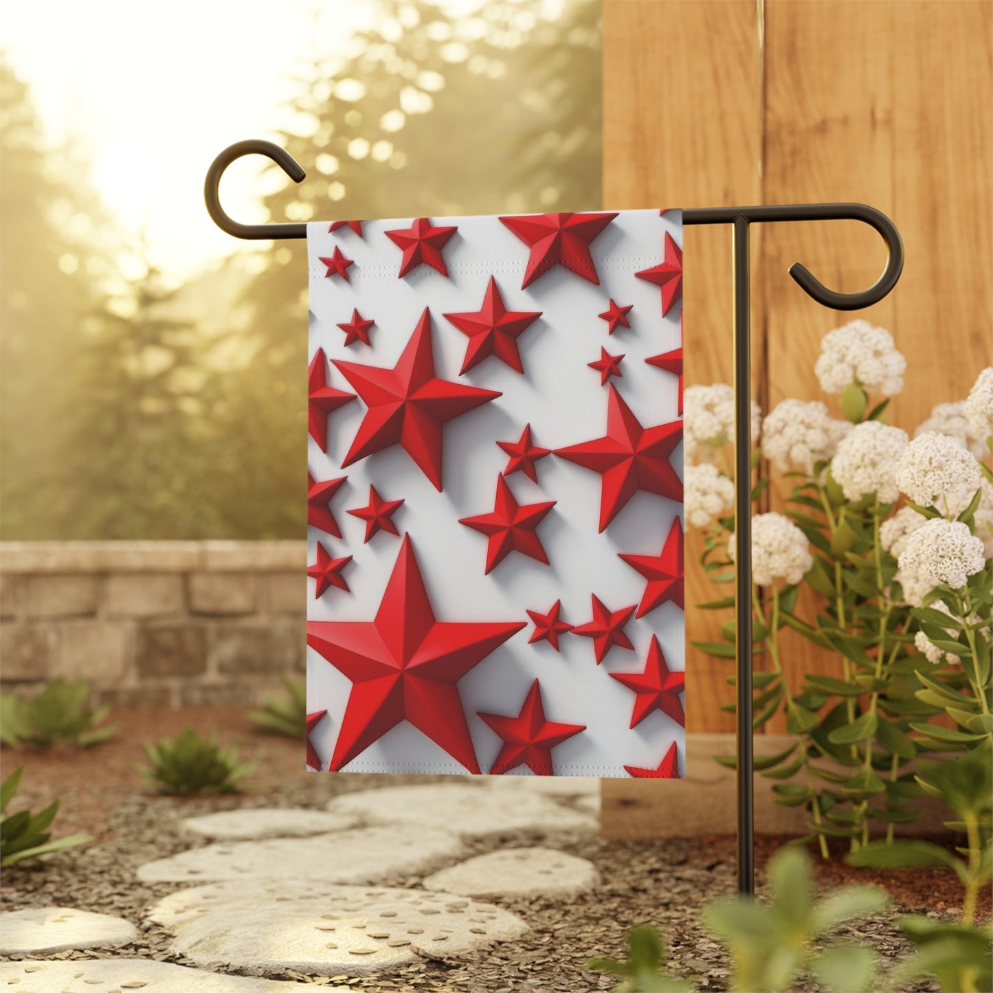 Festive 4th of July Garden Flag/Banner