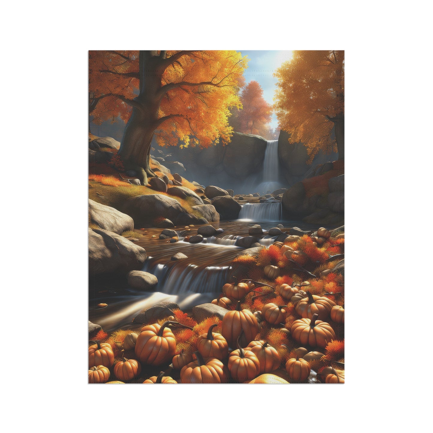 Colorful Fall Garden Flag/House Banner
