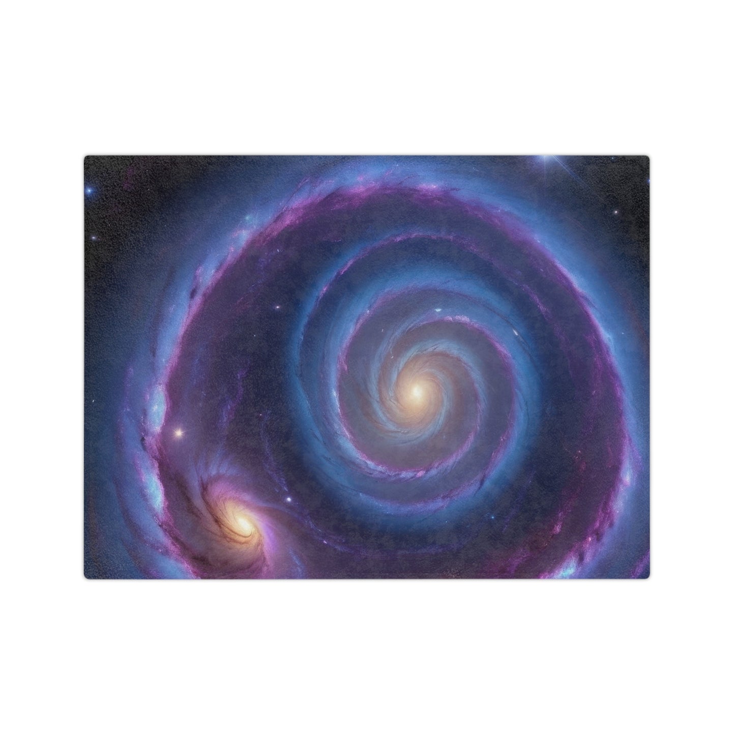 Galaxy Swirl Velveteen Blanket