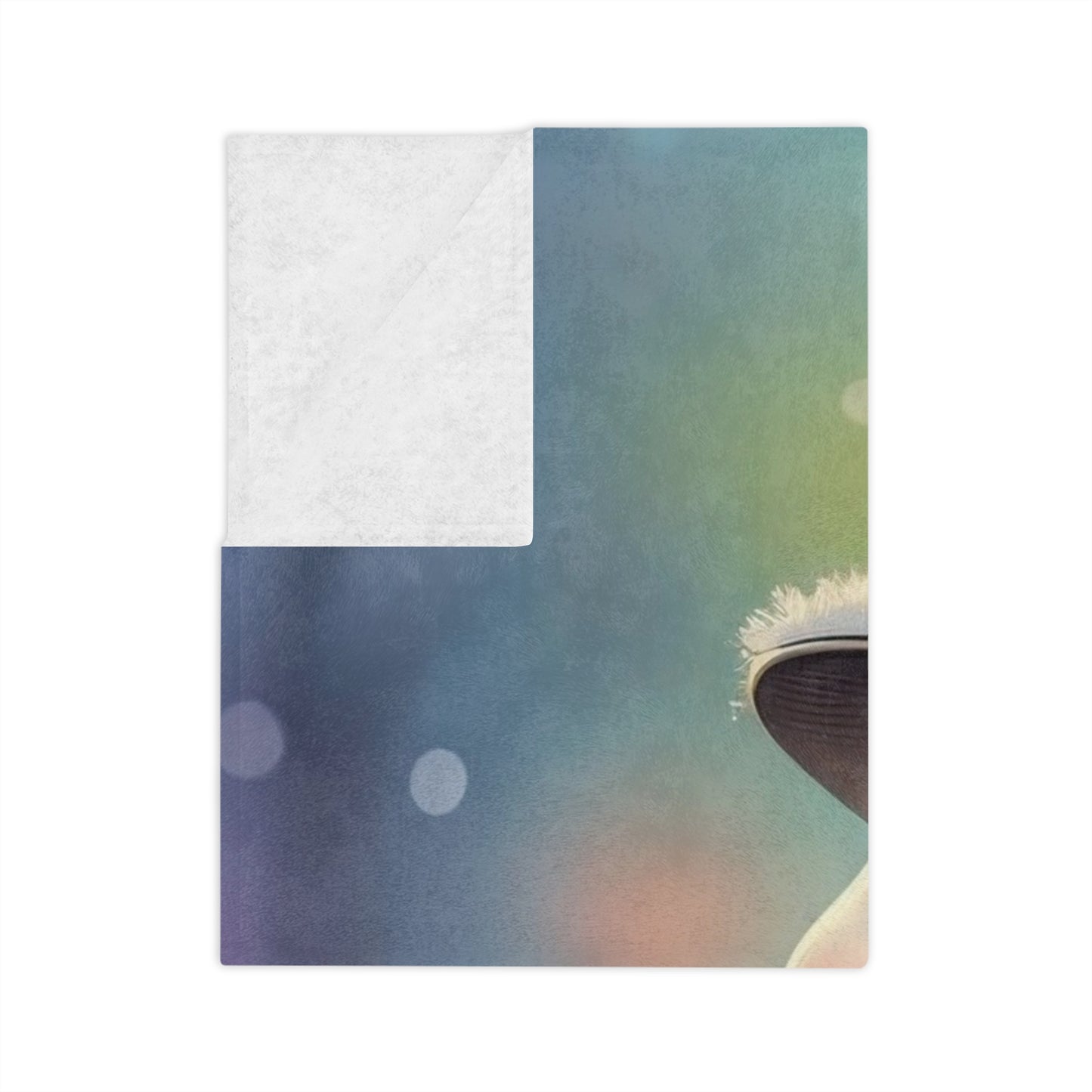 Cheerful Snowman Velveteen Plush Blanket