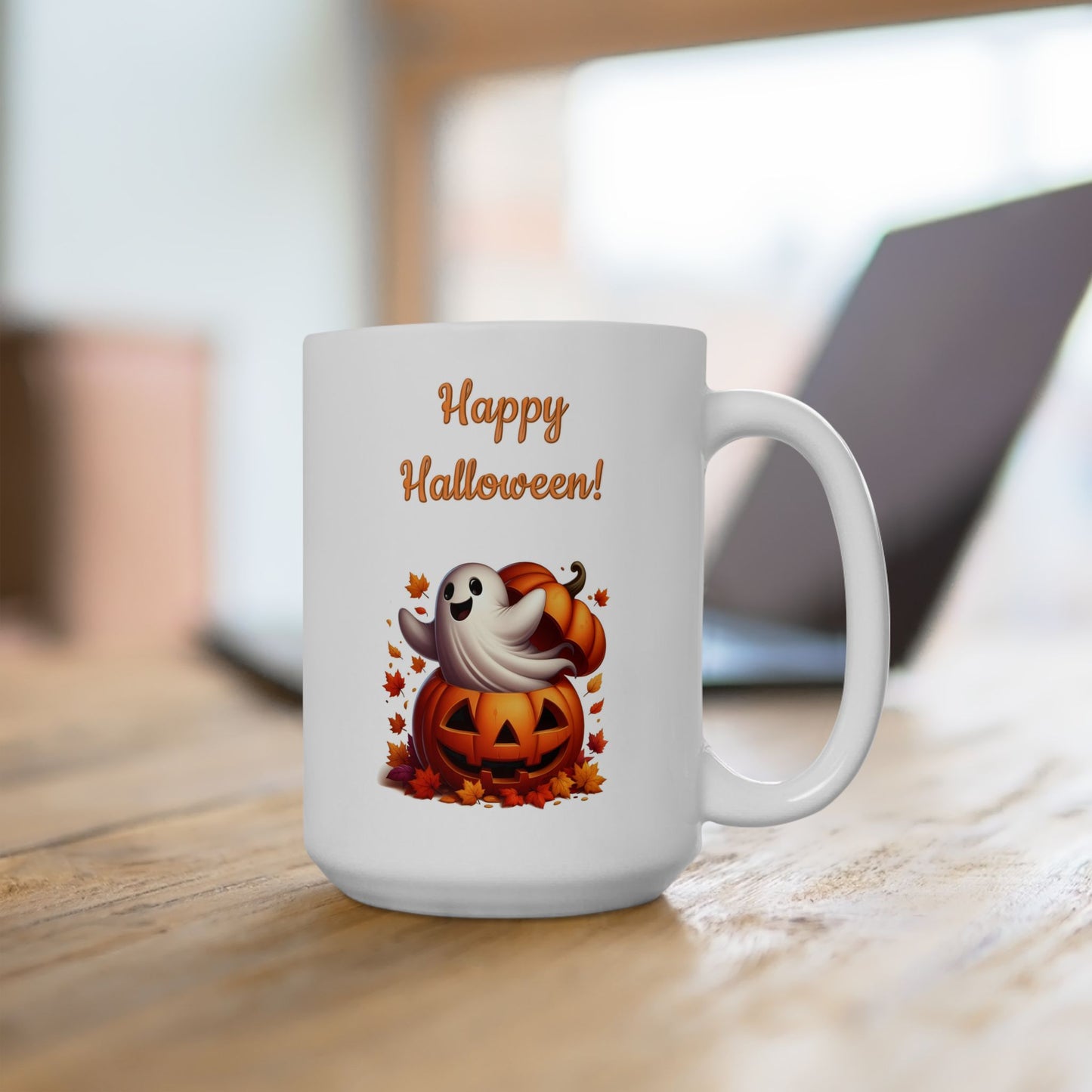 Happy Halloween! Cute Ghost Coffee Mug