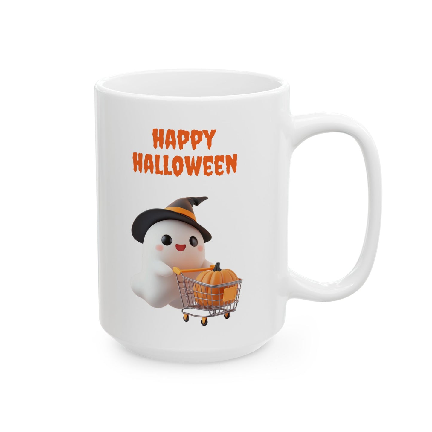 Little Ghost & Jack-O'-Lantern Coffee Cup