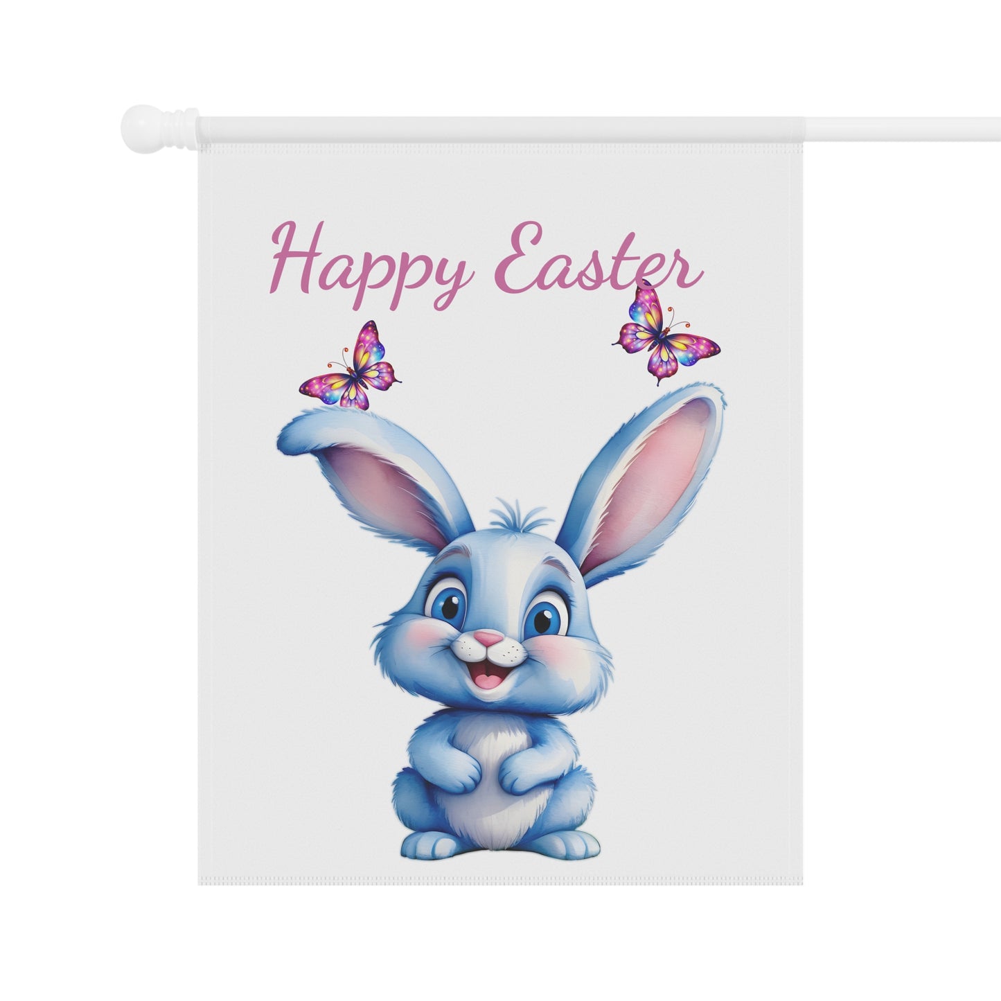 Happy Easter Bunny Garden Flag