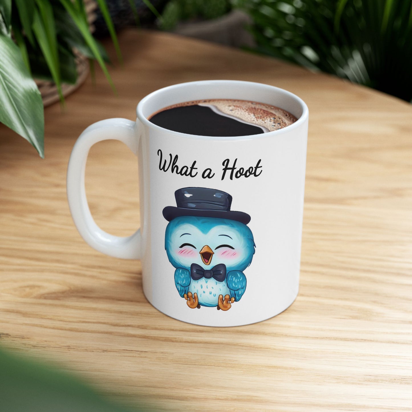 "What a Hoot" Cute Owl Coffee Mug