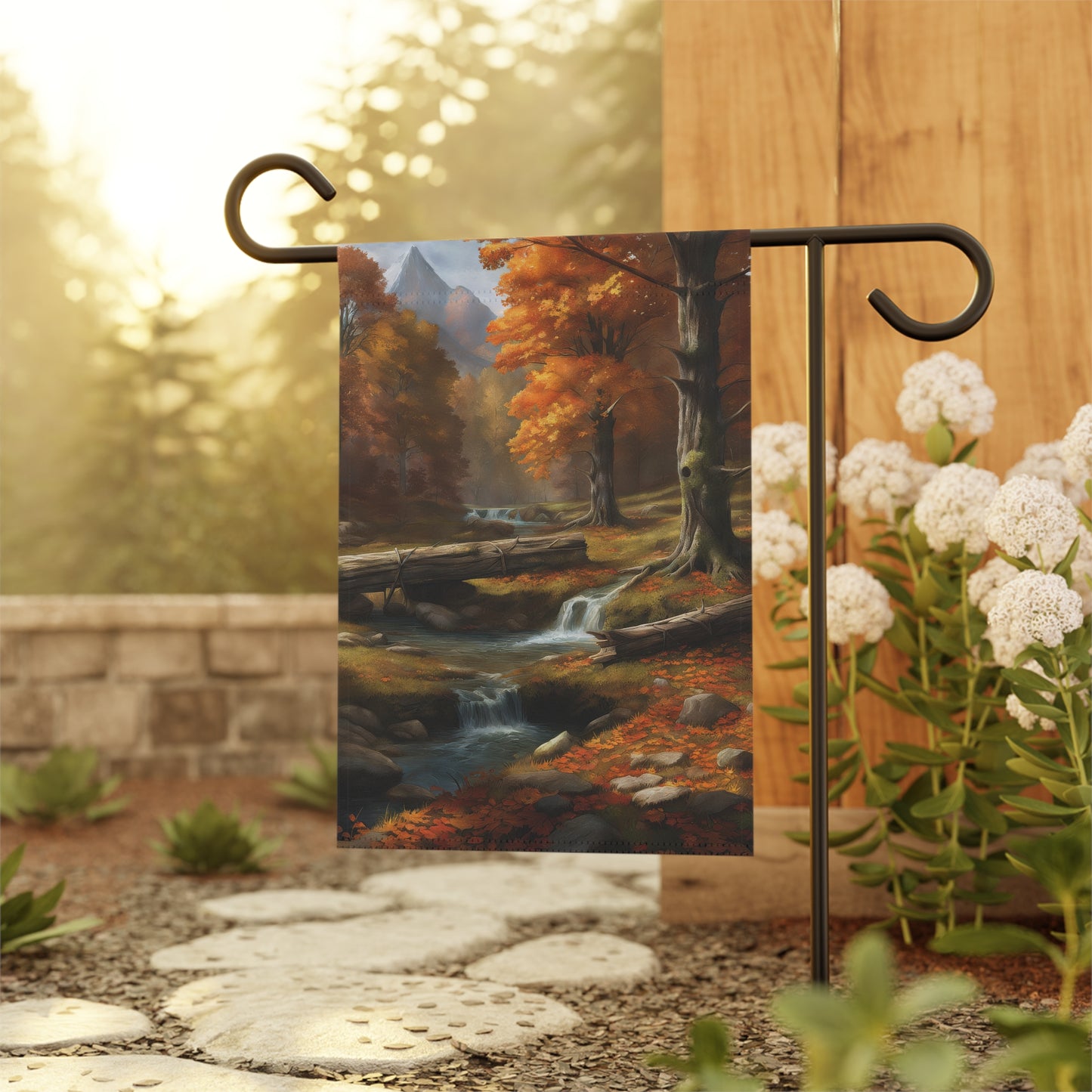 Colors of Fall Garden Flag
