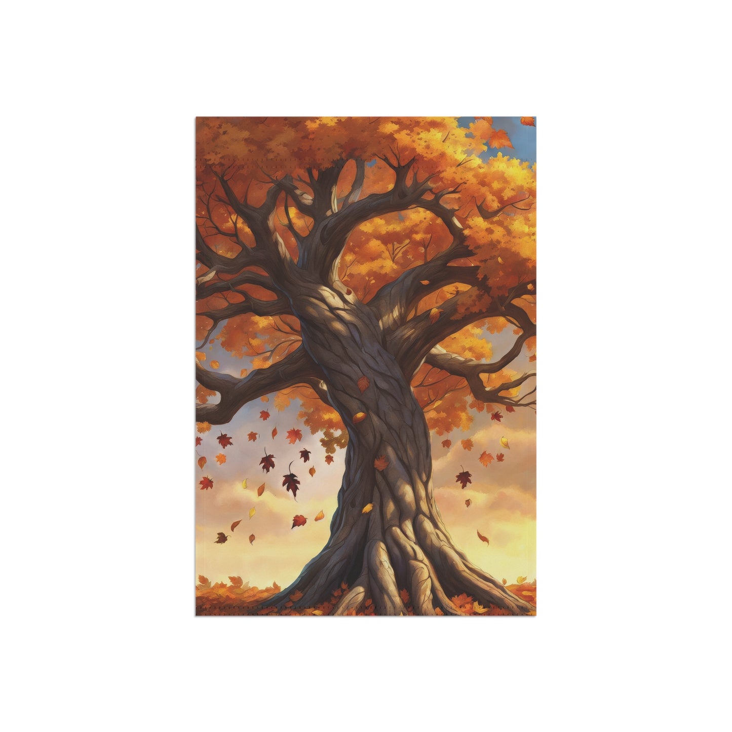 Autumn Tree Garden Flag