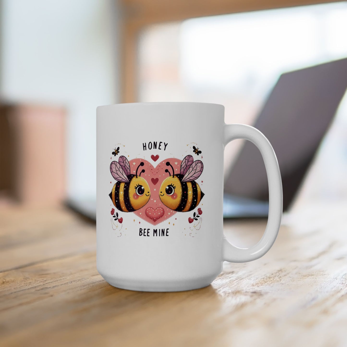 "Honey Bee Mine" Cute Bee Coffee Mug