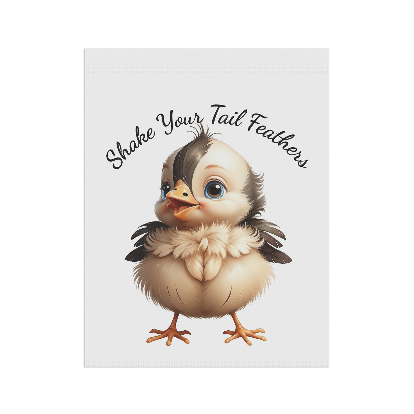 Shake Your Tail Feathers Baby Bird Garden Flag