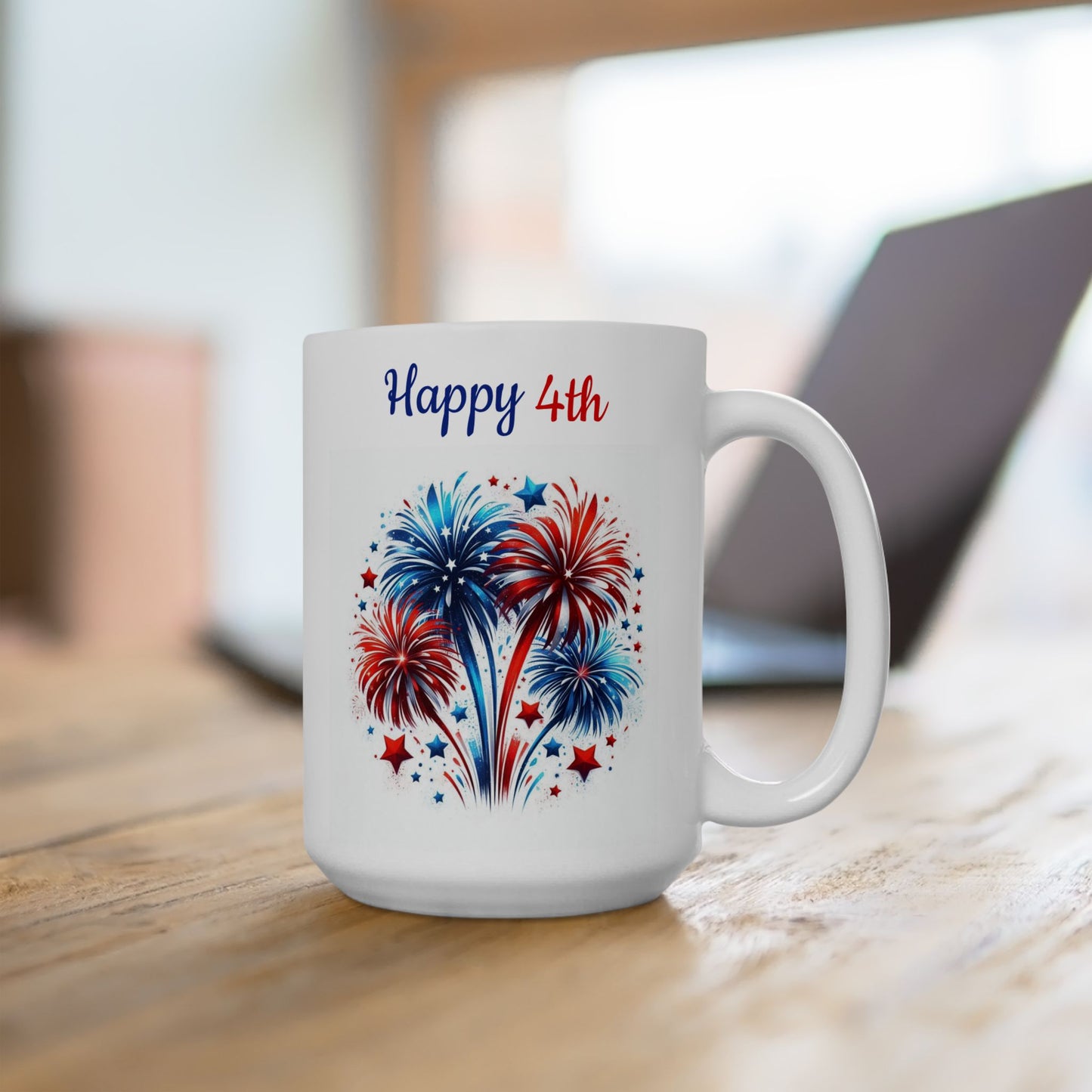 Beautiful Fireworks Coffee Mug