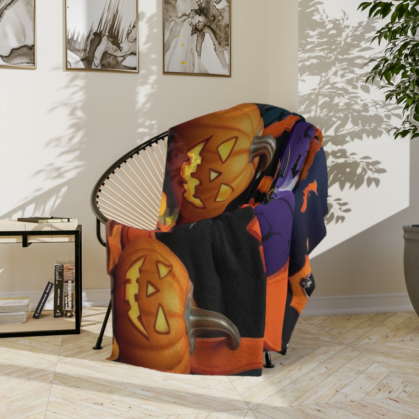 Trick or Treat Halloween Blanket