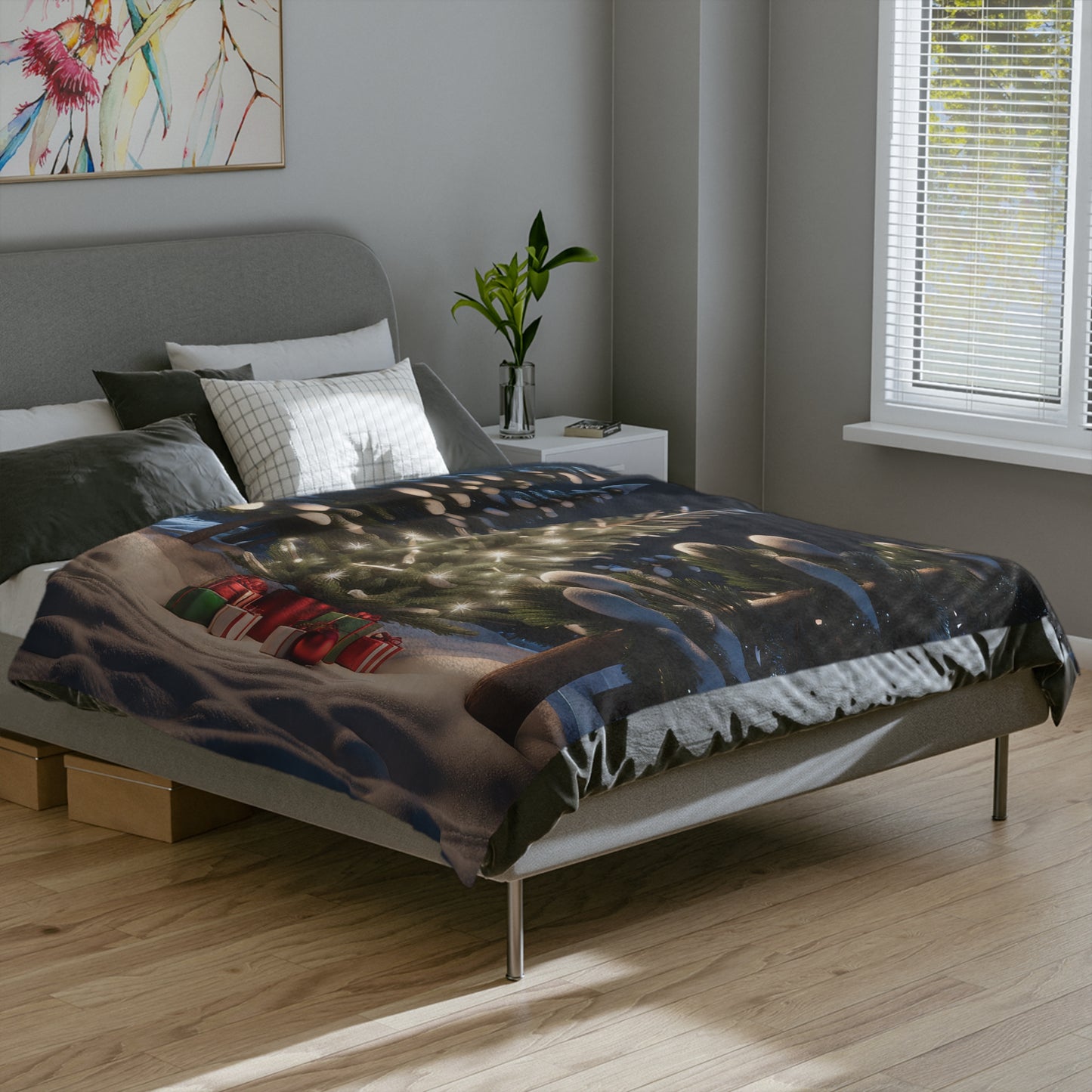 Enchanted Forest Velveteen Blanket