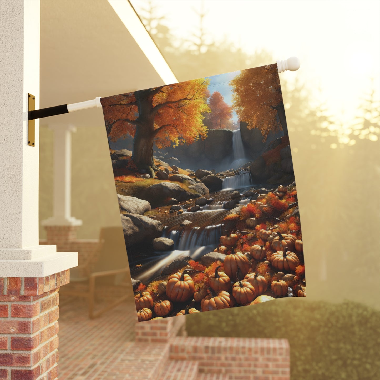Colorful Fall Garden Flag/House Banner