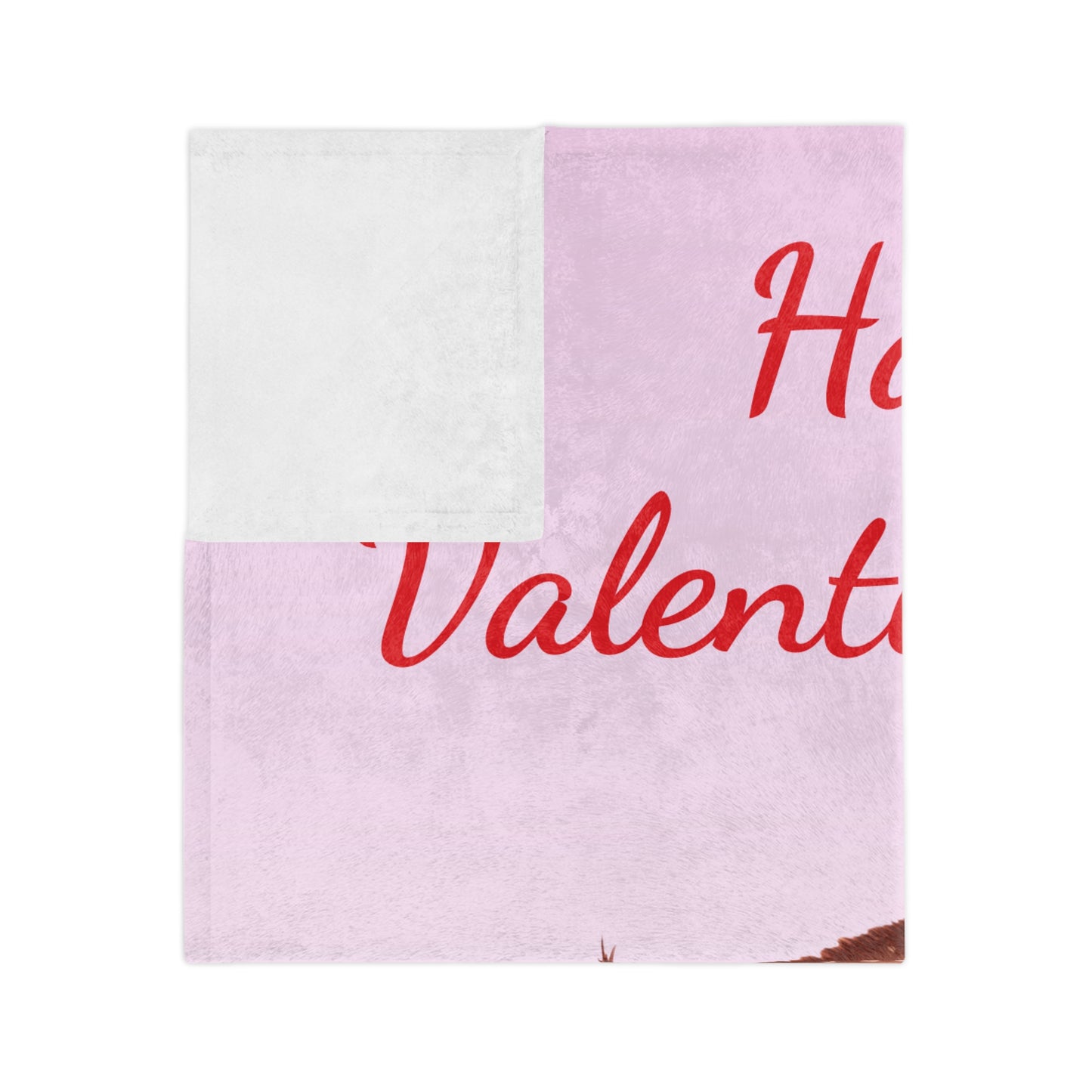 Happy Valentine's Day Owl Blanket