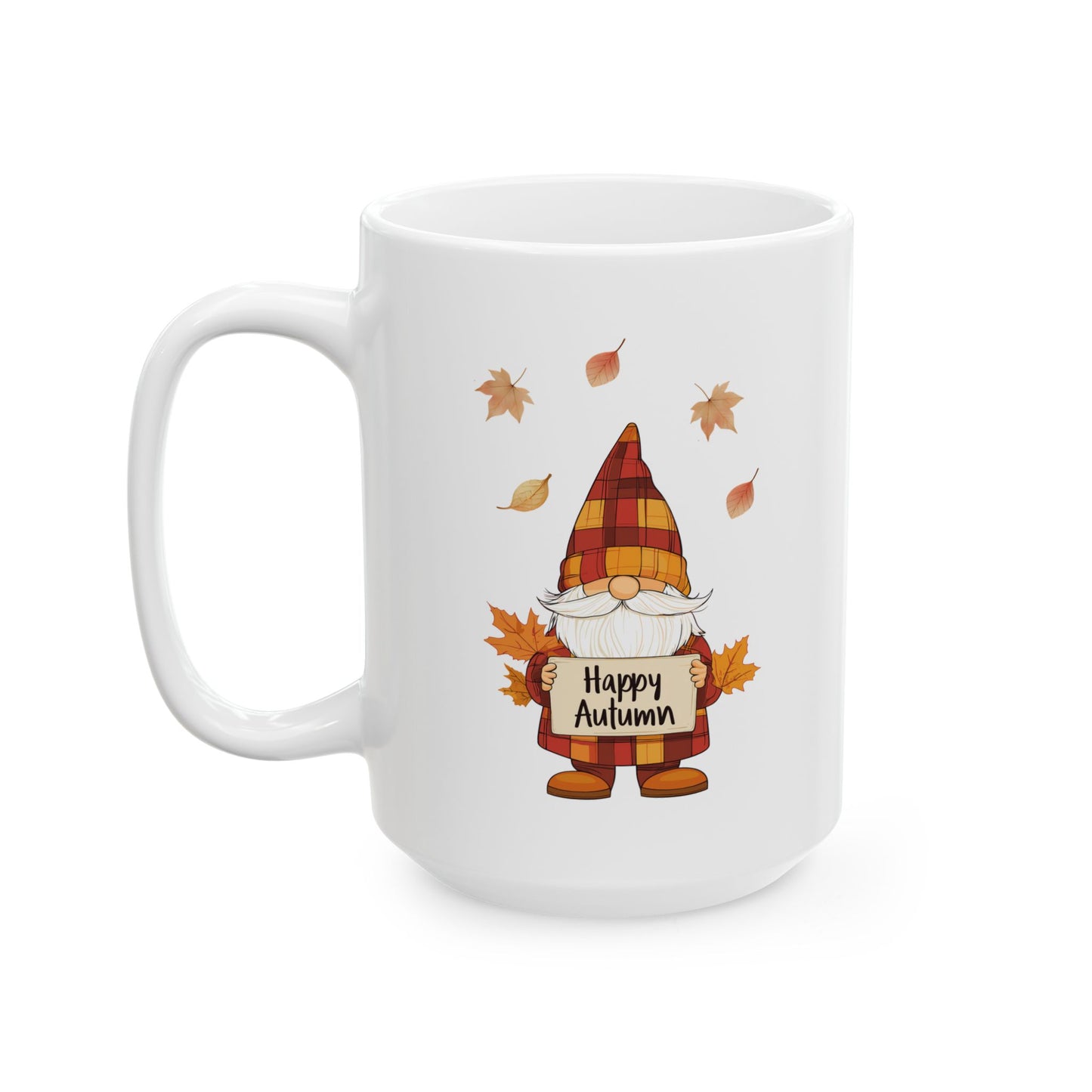 Happy Autumn Gnome Coffee Mug
