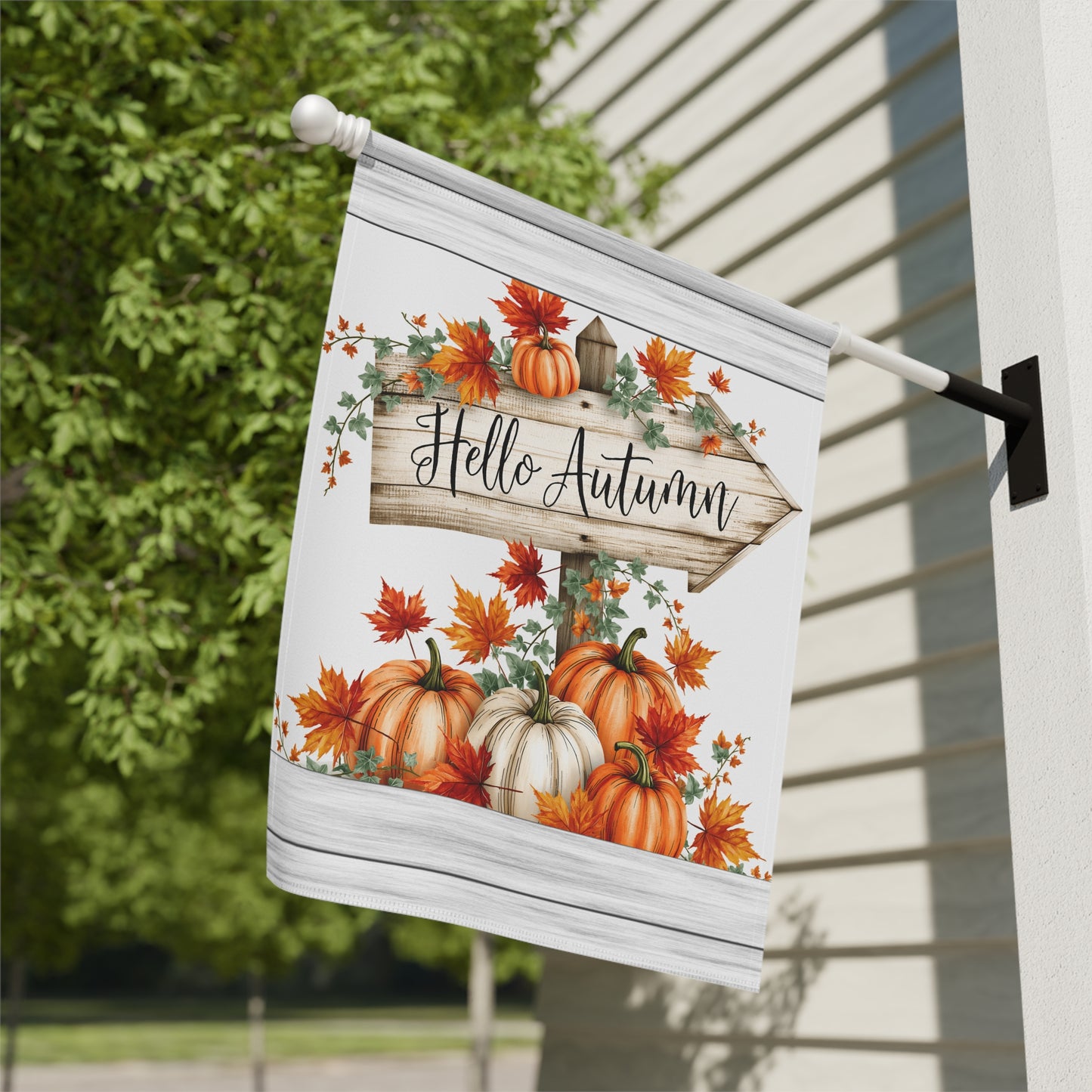 Rustic Arrow Autumn Garden Flag