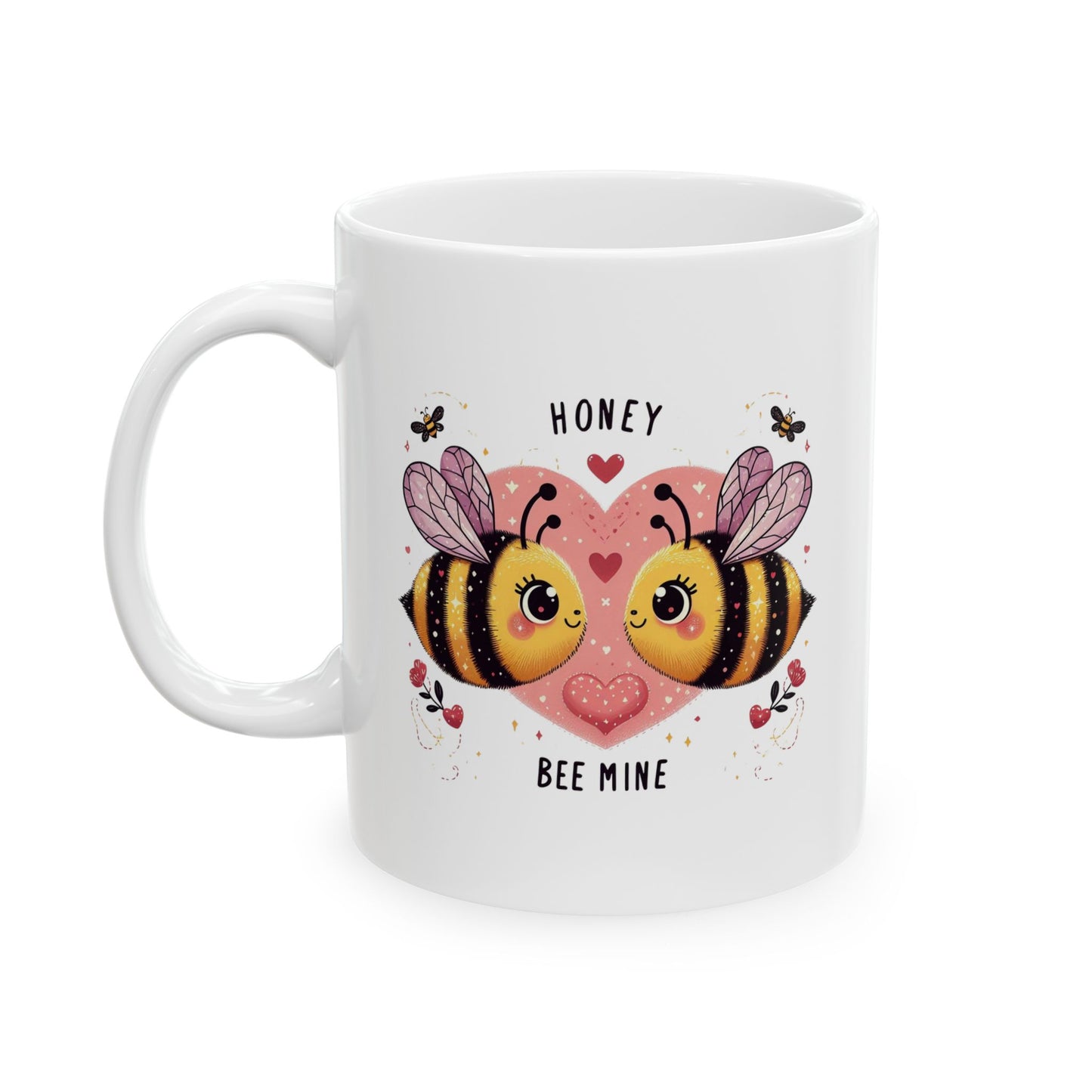 "Honey Bee Mine" Cute Bee Coffee Mug
