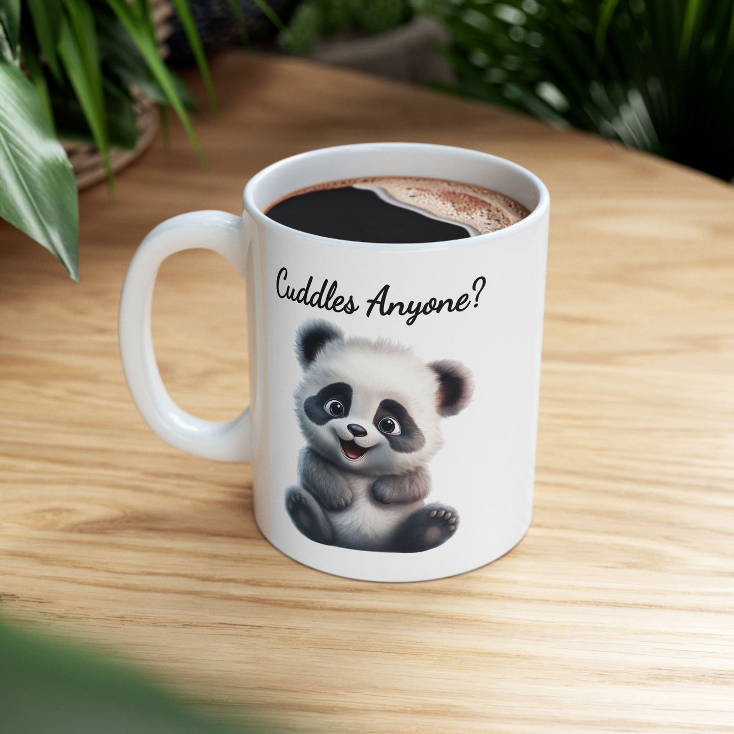 Adorable Baby Panda Coffee Mug