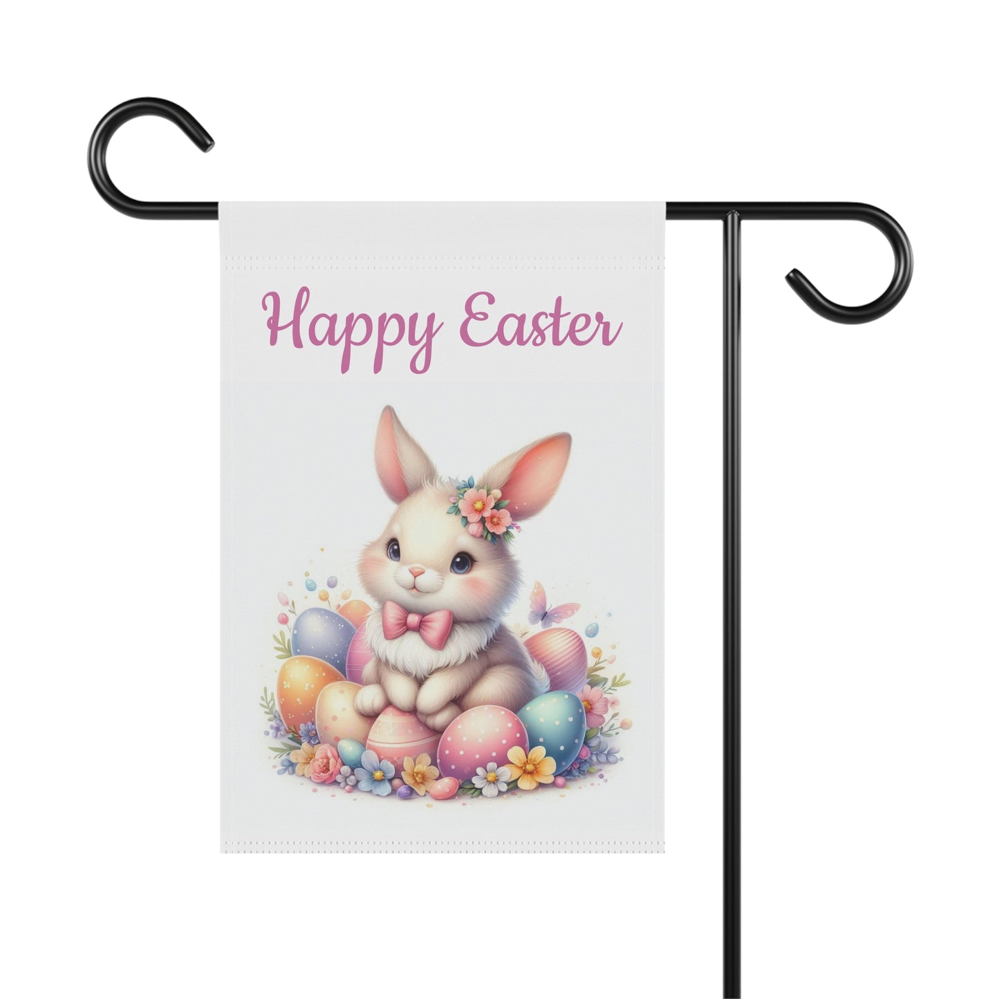 Happy Easter Bunny Garden Flag