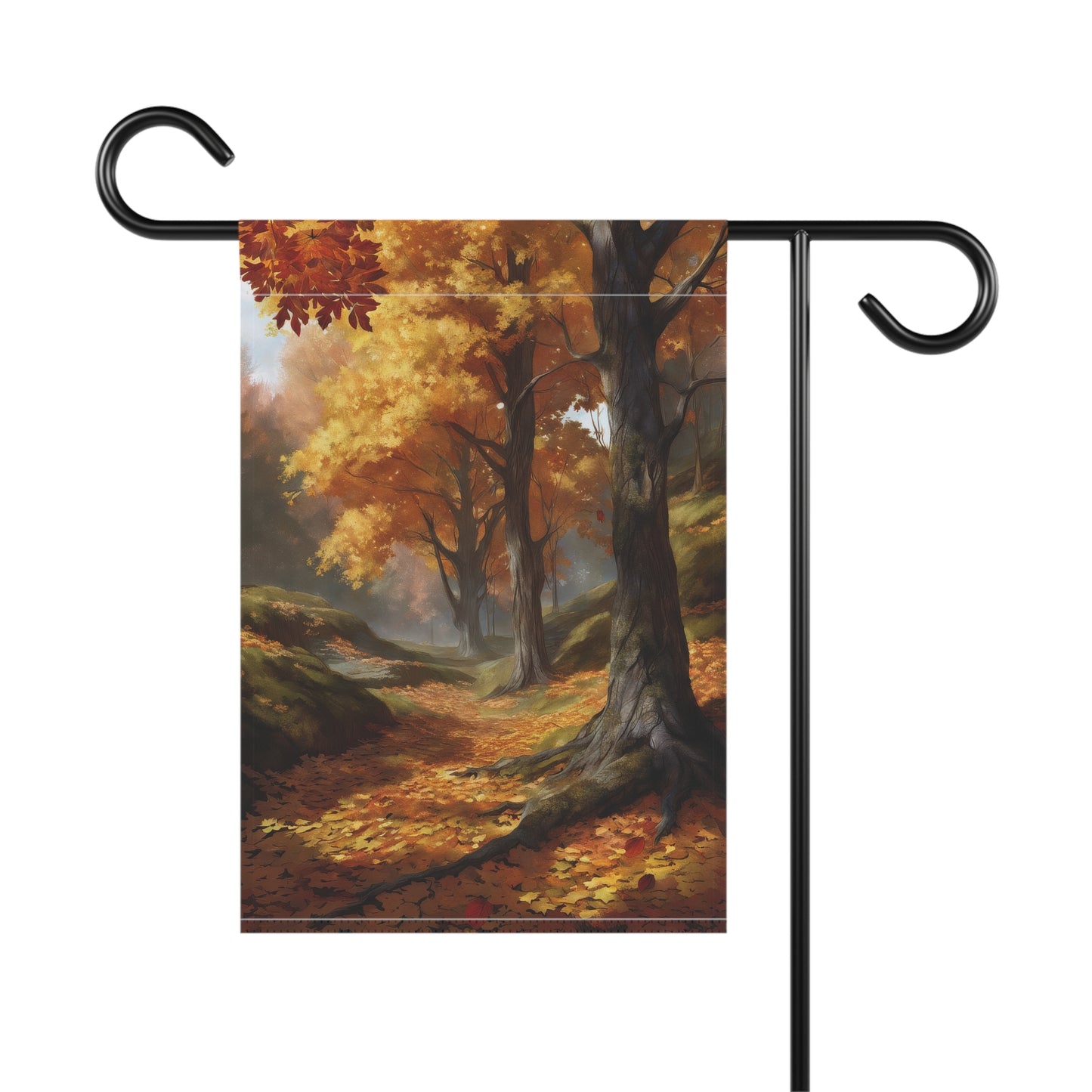 Serene Fall Garden Flag