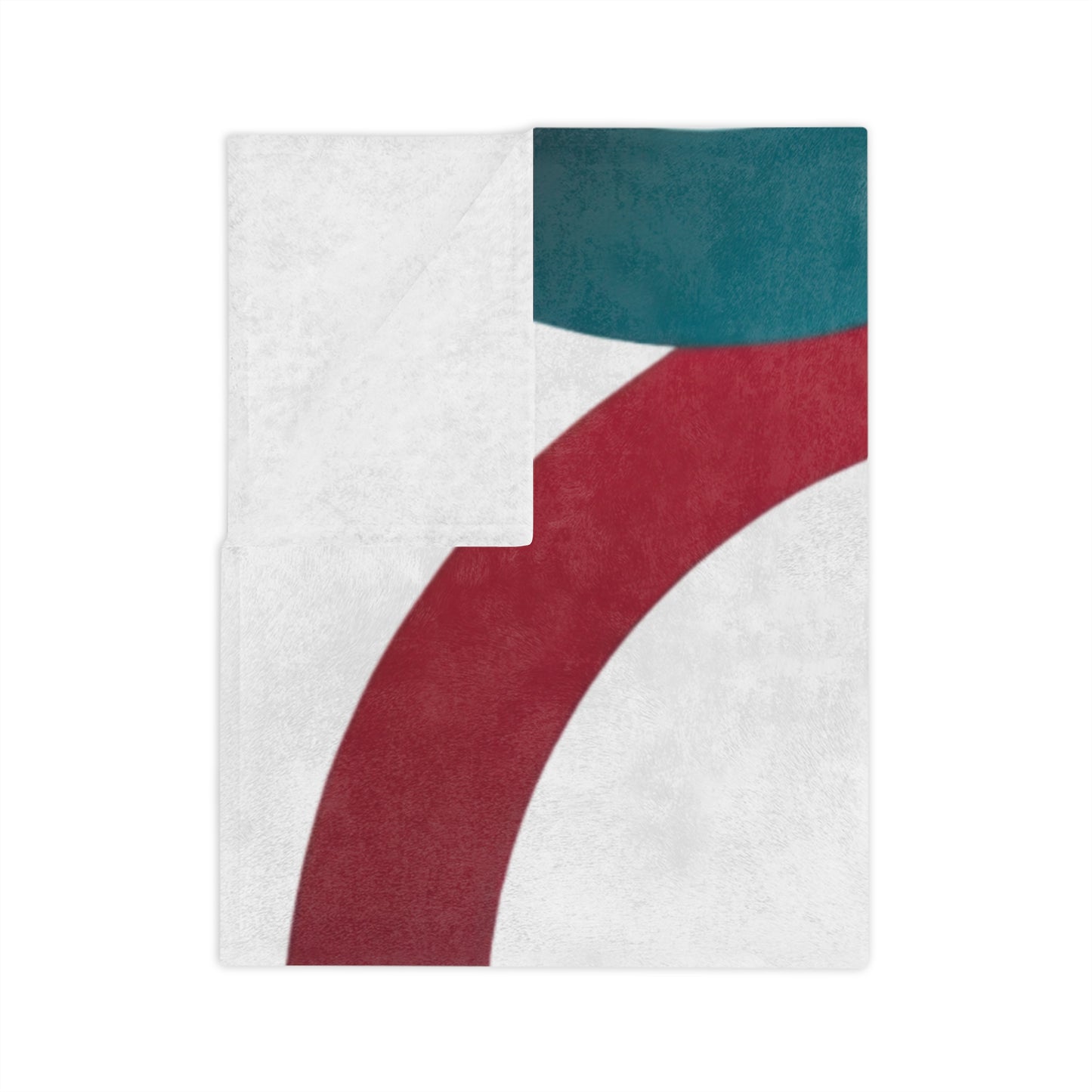 Modern Rings Velveteen Blanket