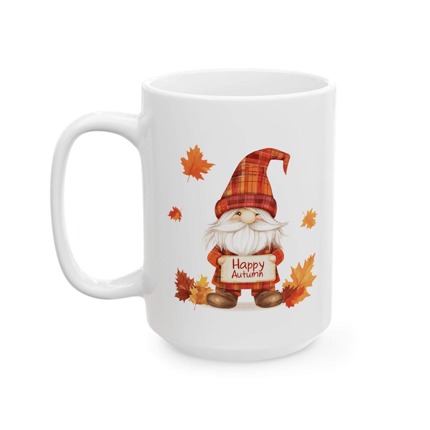 Happy Autumn Gnome Coffee Mug