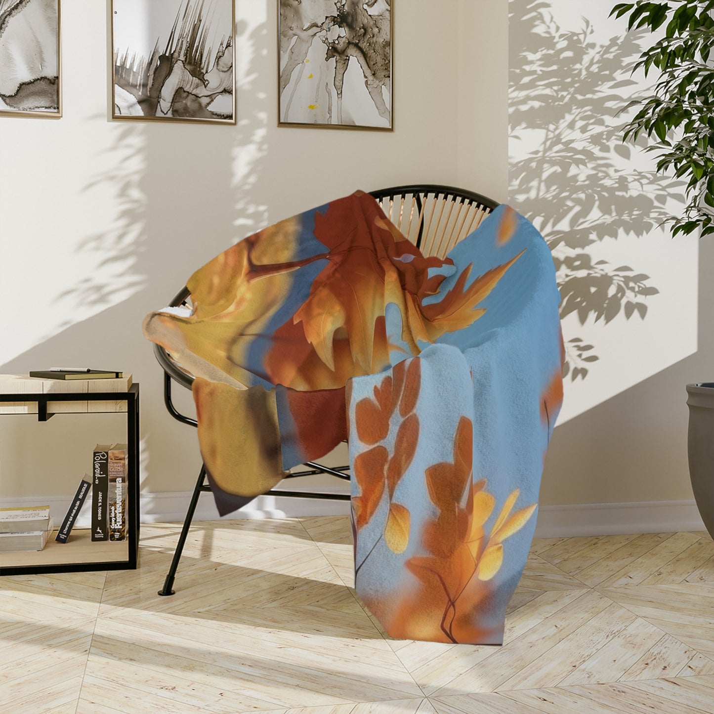 Autumn Velveteen Blanket
