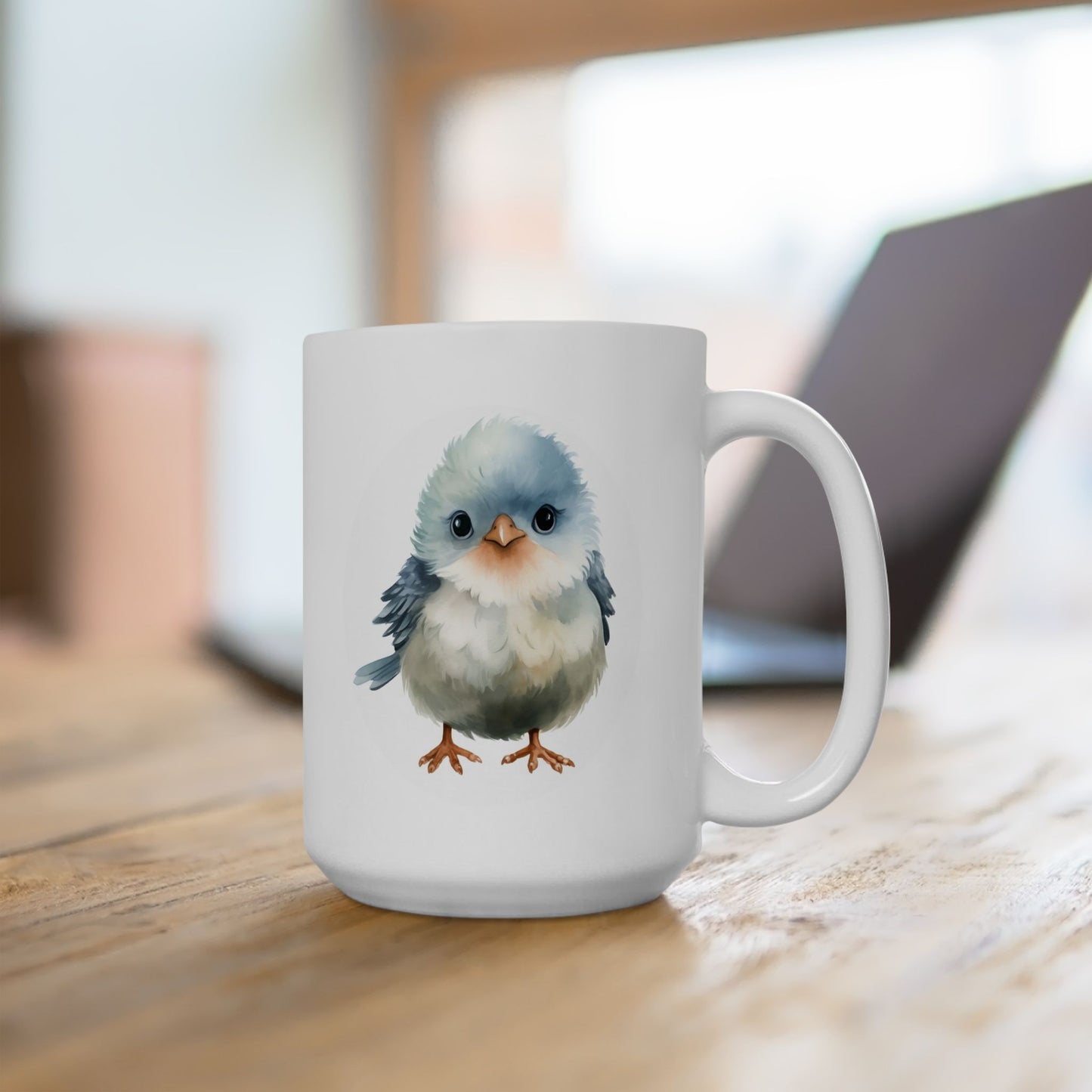 Cute Baby Sparrow Coffee Mug