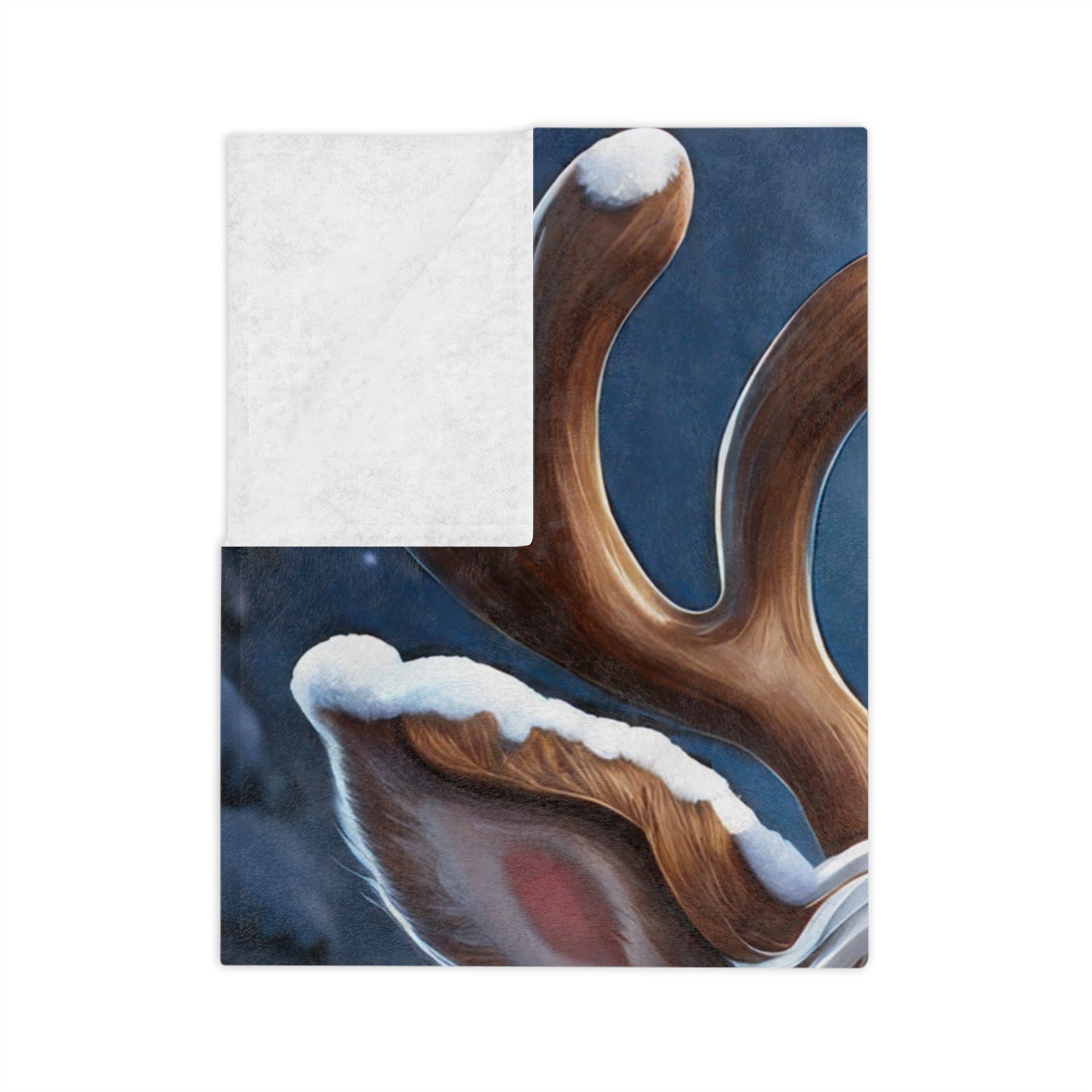 Holiday Reindeer Snuggle Blanket
