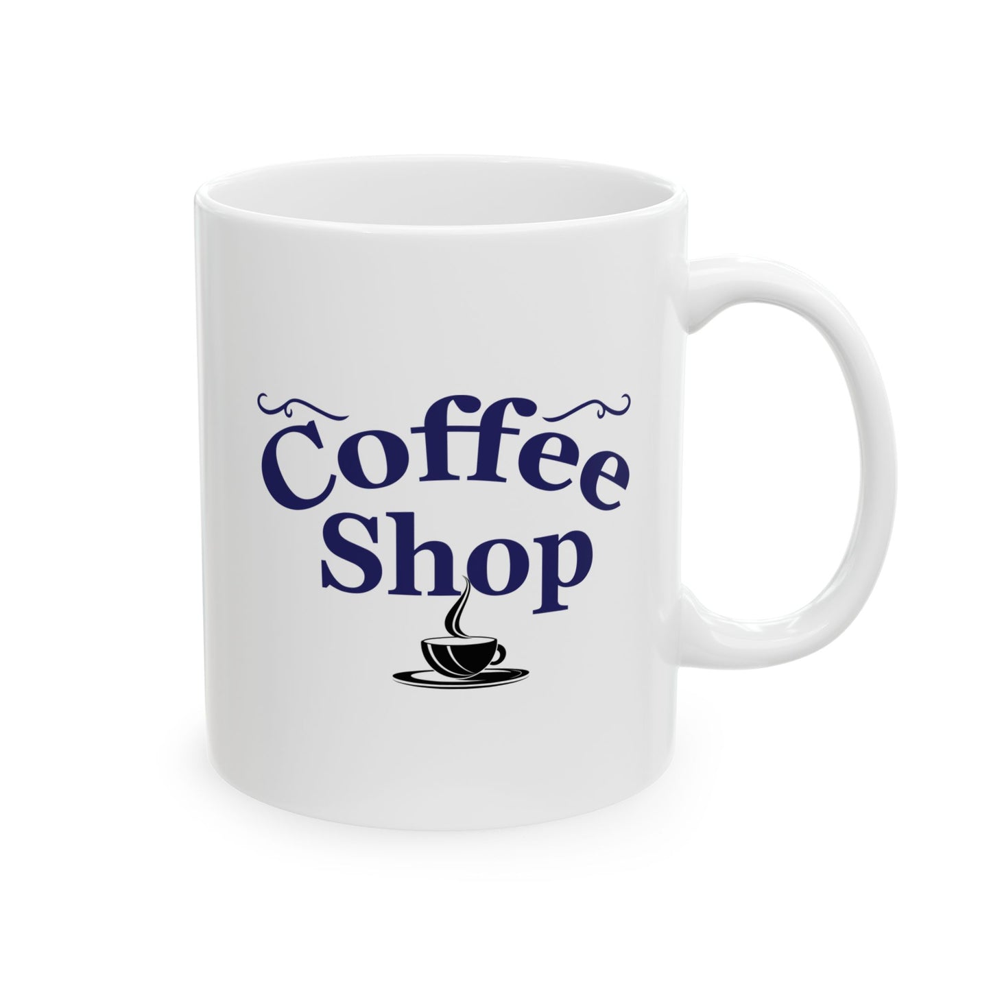 Retro "Coffee Shop" Mug