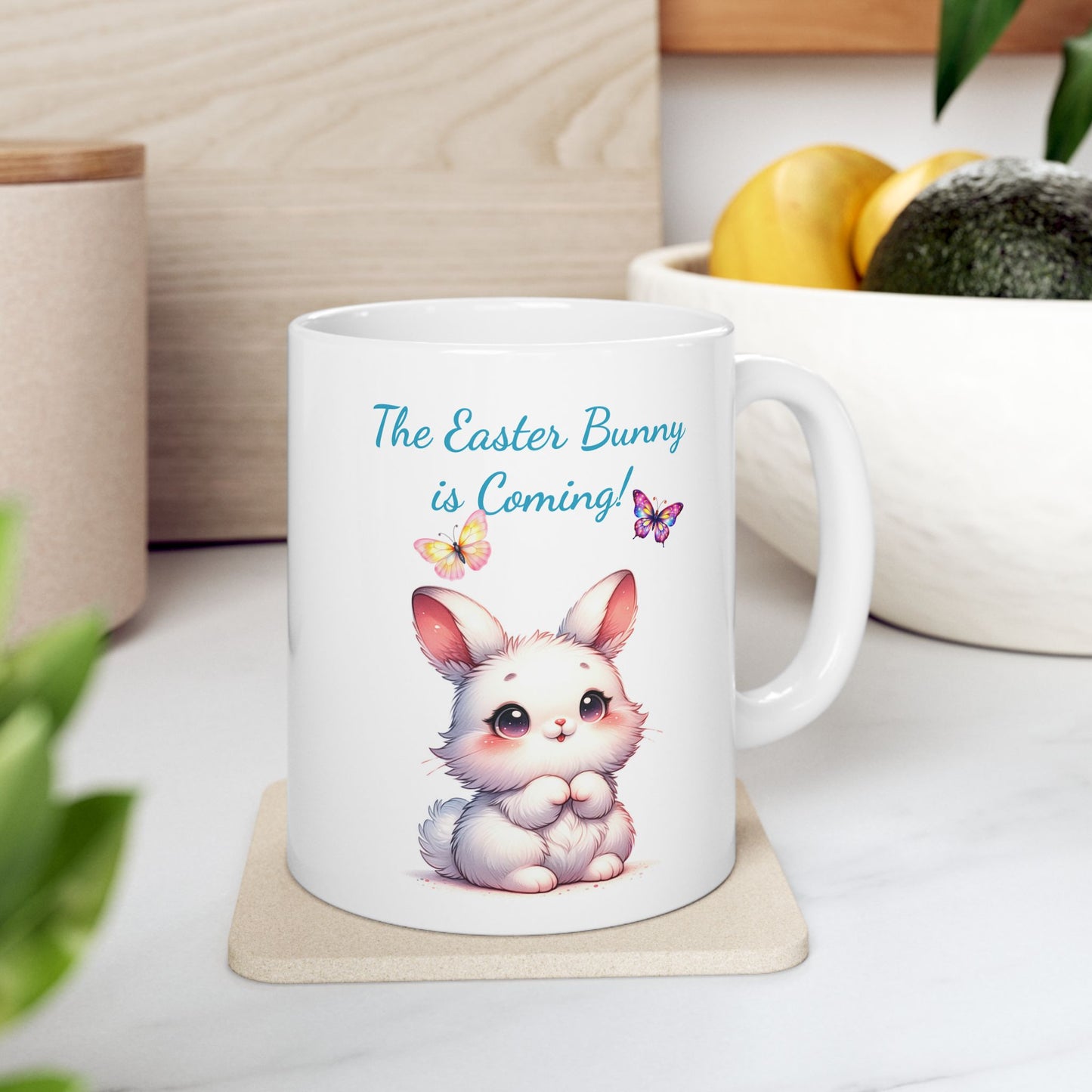 Spring Easter Bunny Coffee Mug