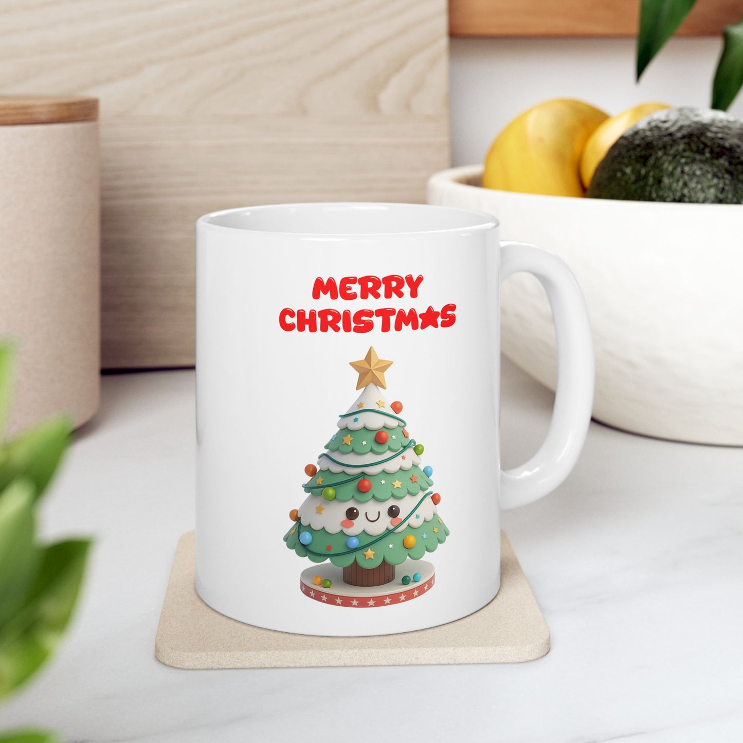 Festive Holiday Coffee Cup