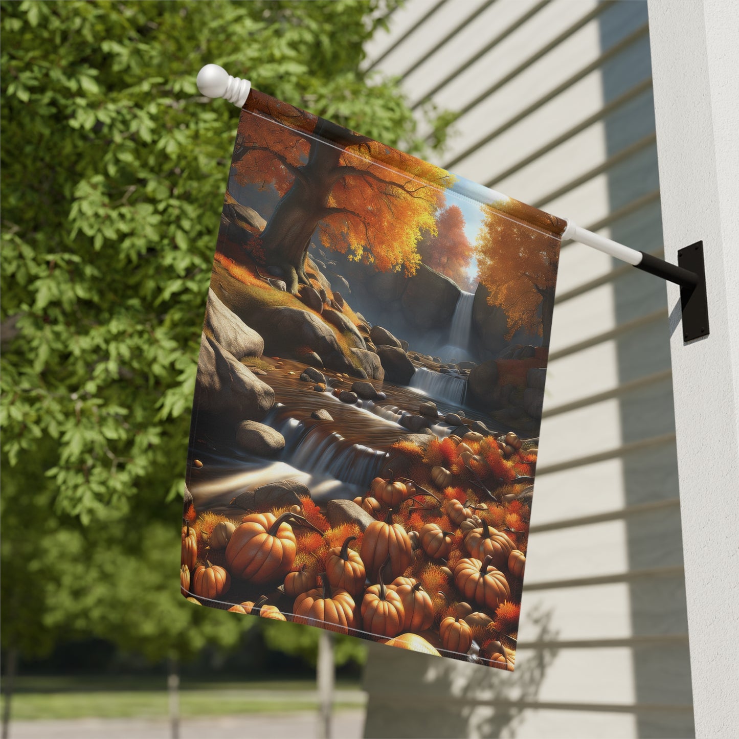 Colorful Fall Garden Flag/House Banner