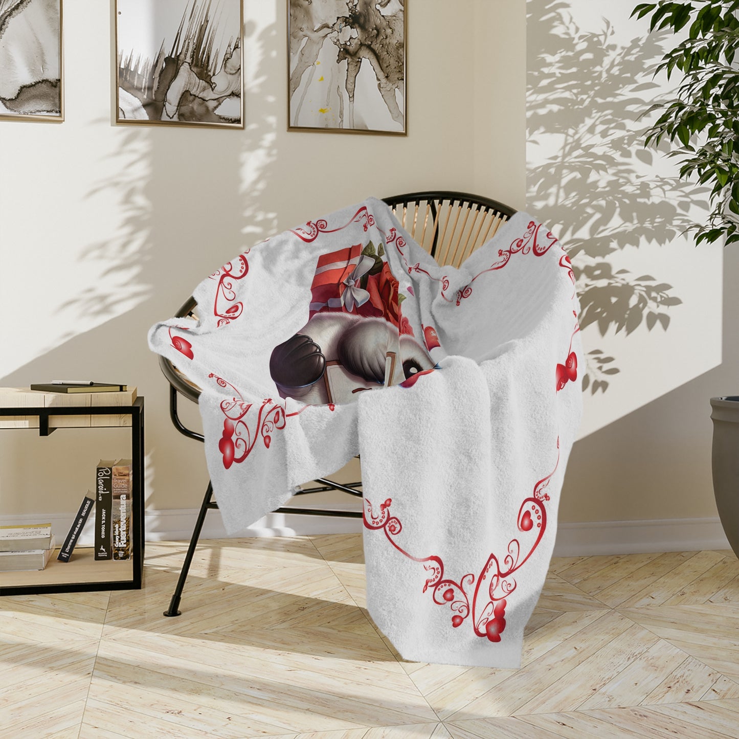 "Be Mine" Baby Seal Blanket