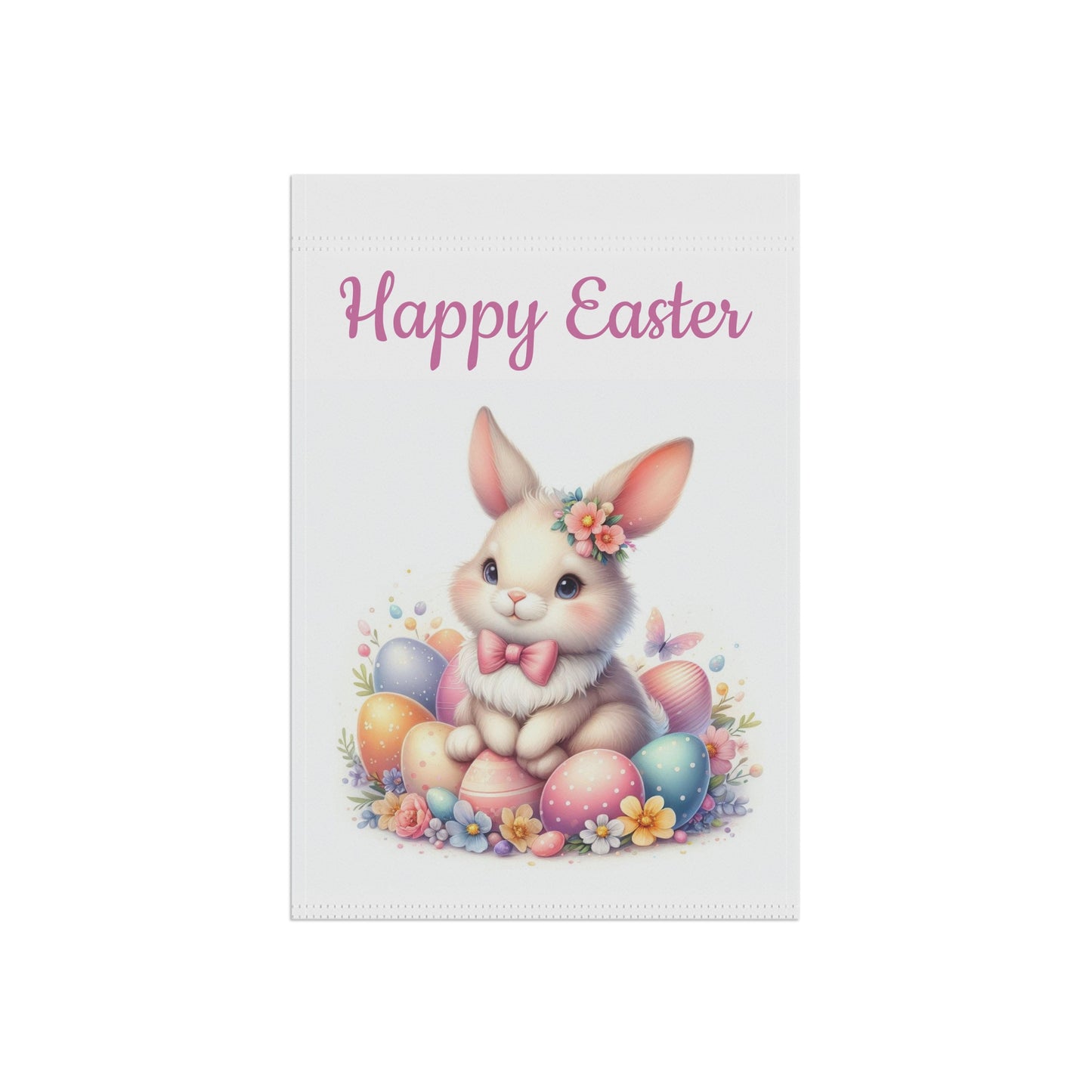 Happy Easter Bunny Garden Flag