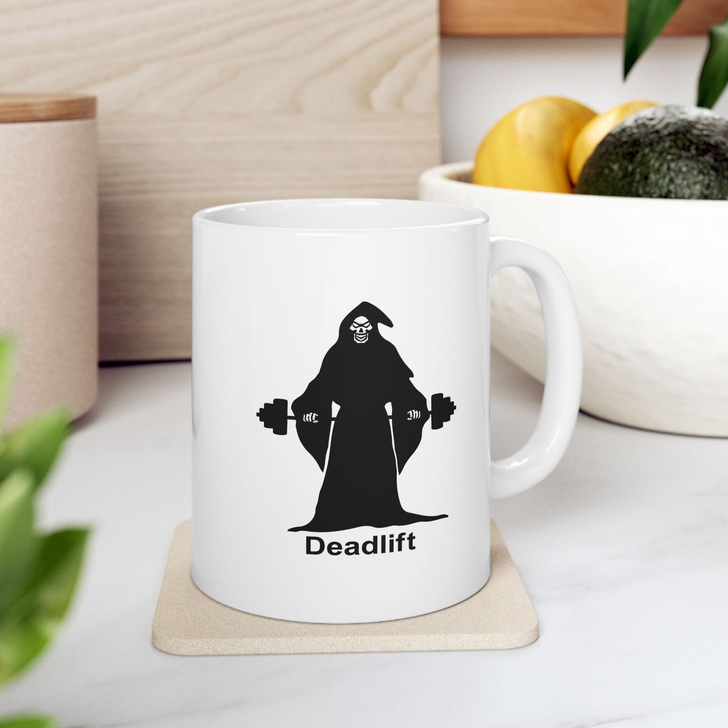 Deadlift Grim Reaper Coffee Mug