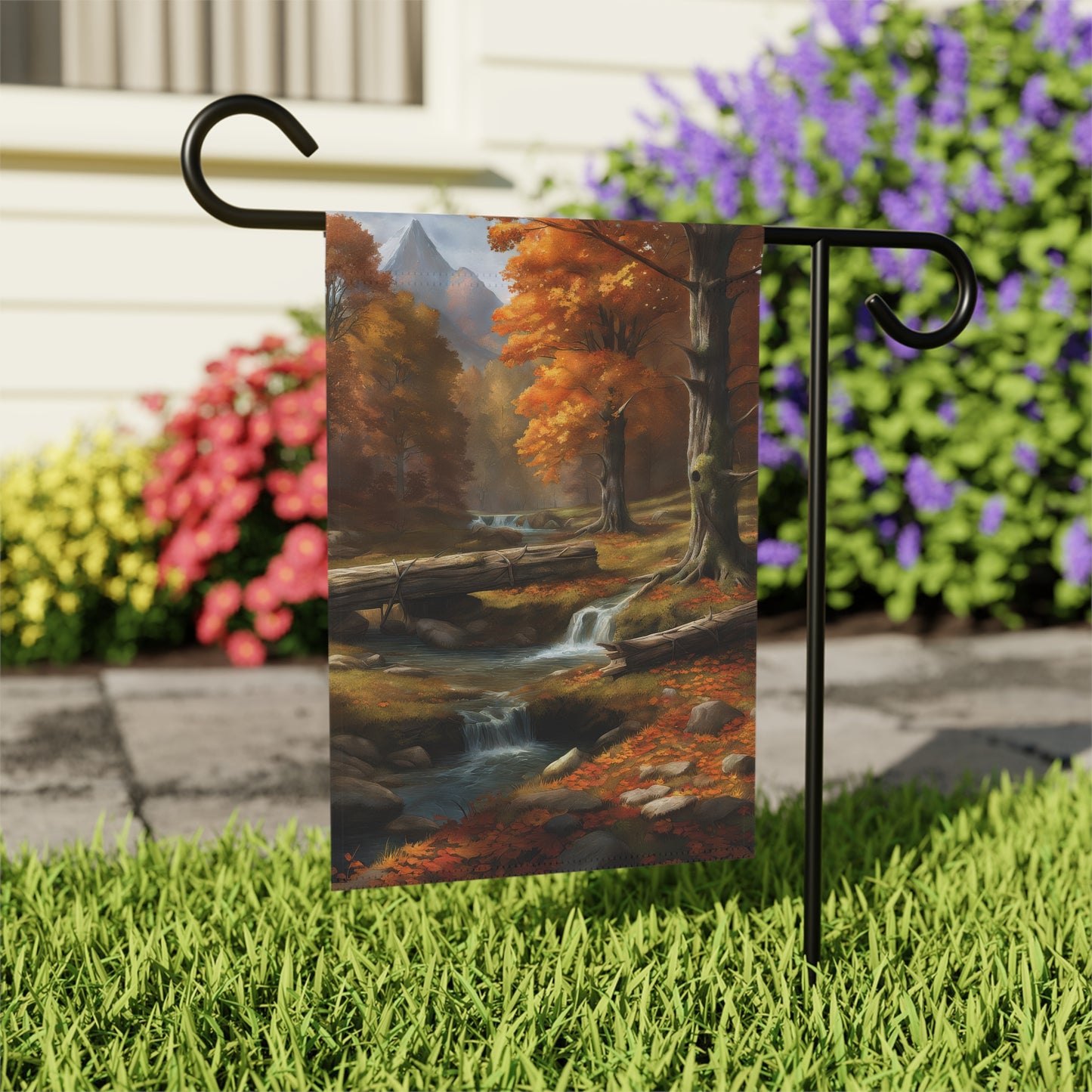 Colors of Fall Garden Flag